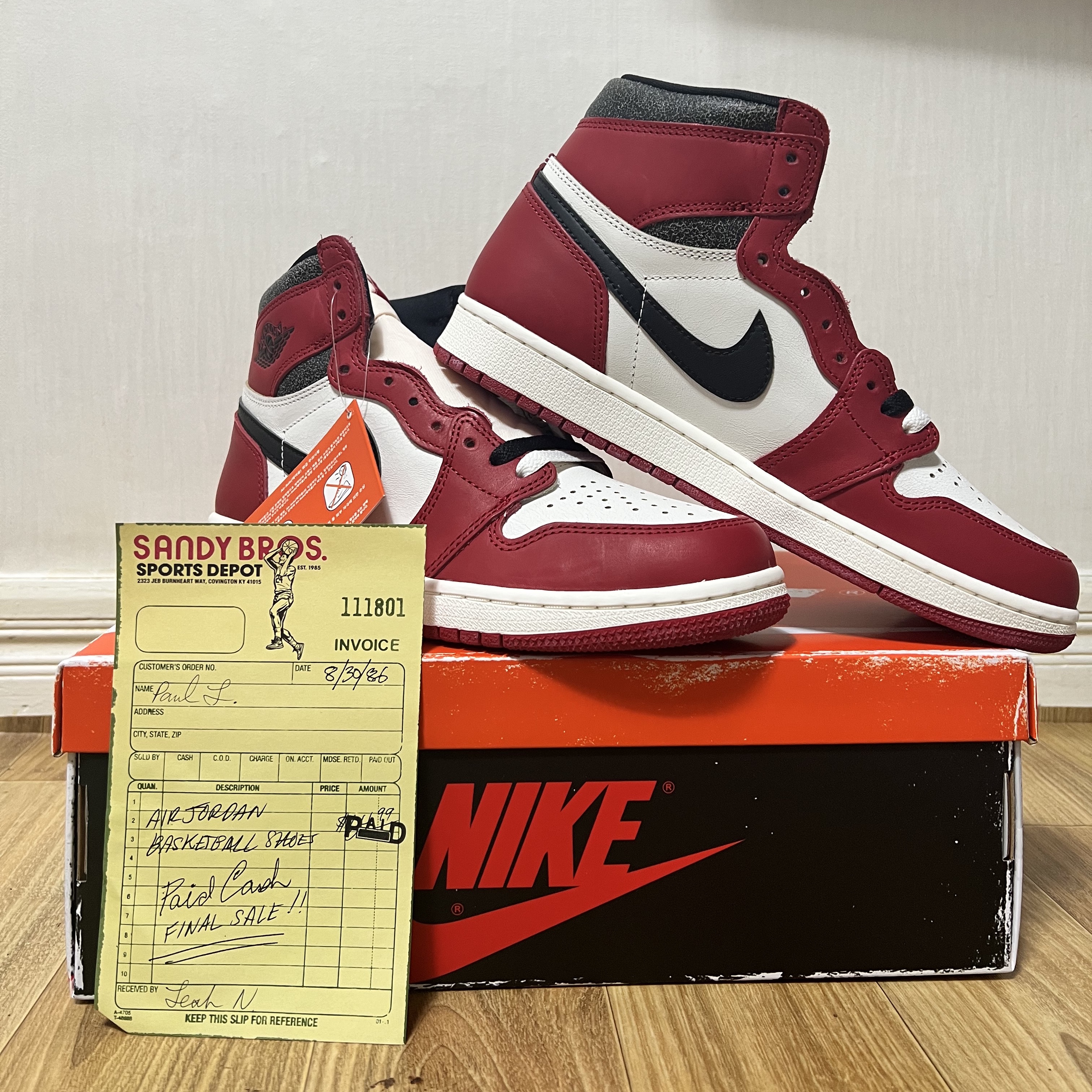 Jordan 1 Retro High OG Chicago 2022 착용 스타일