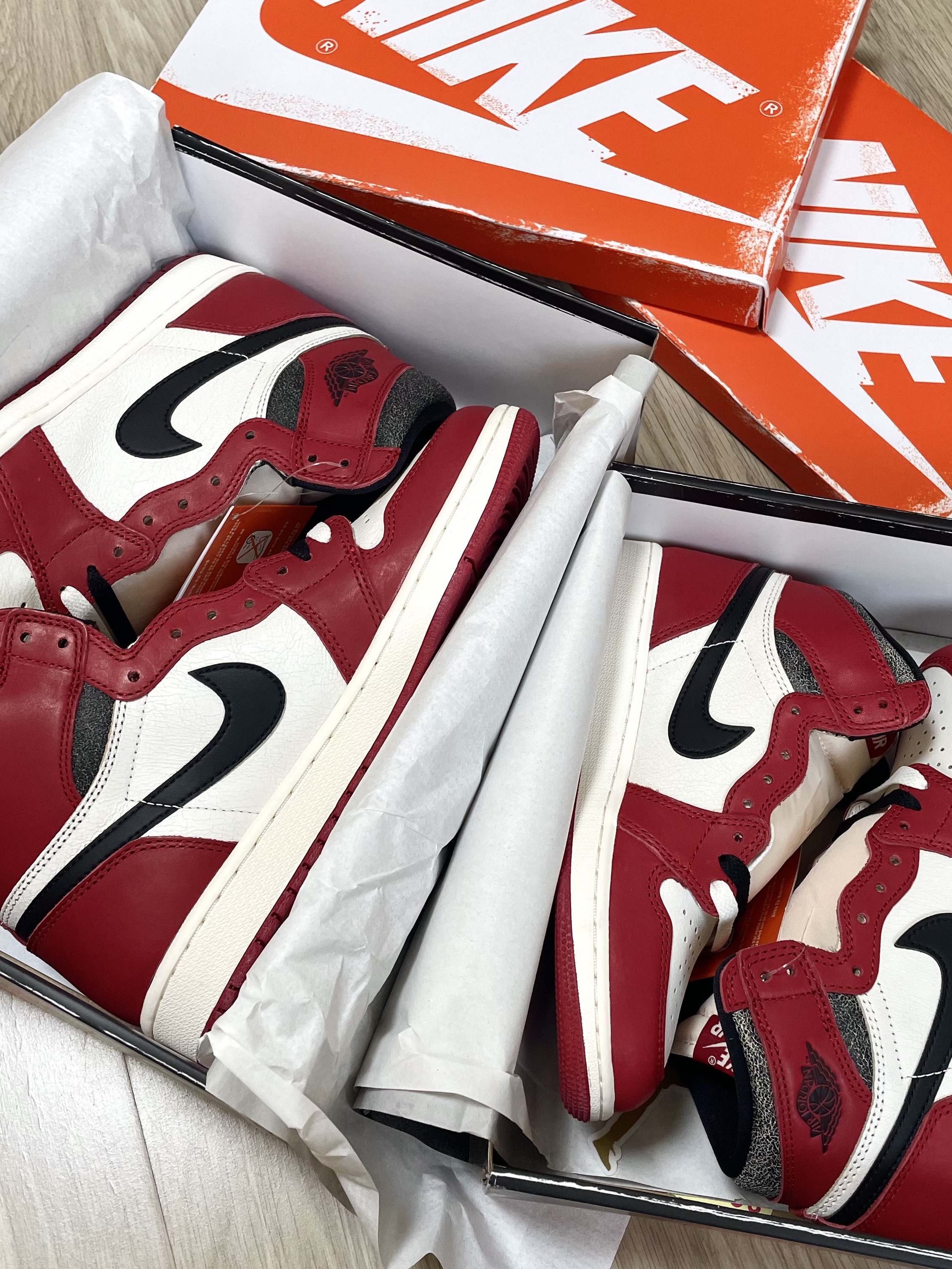 Jordan 1 Retro High OG Chicago 2022, (GS) Jordan 1 Retro High OG Chicago 2022 착용 스타일 - 1