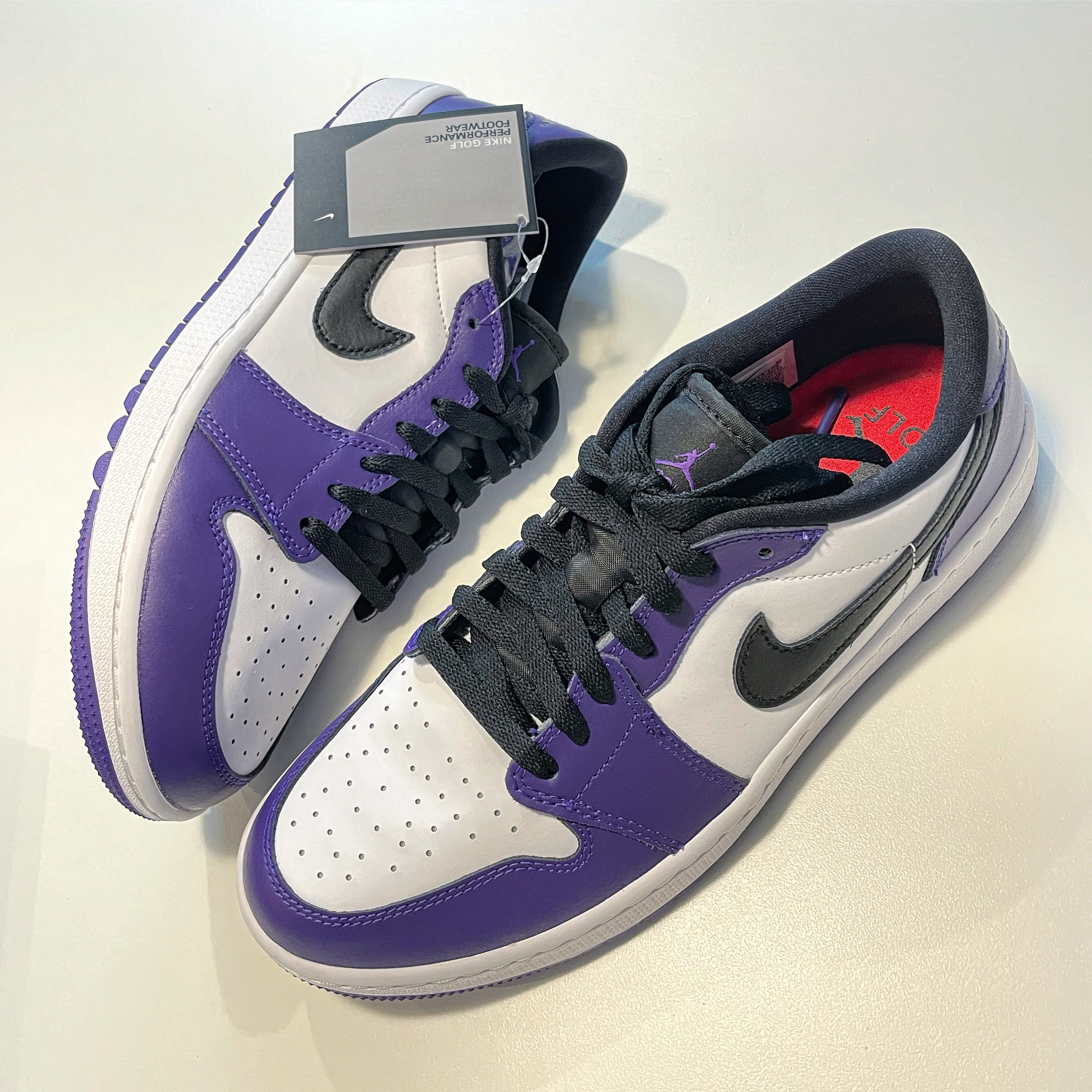 Jordan 1 Low Golf Court Purple 착용 스타일