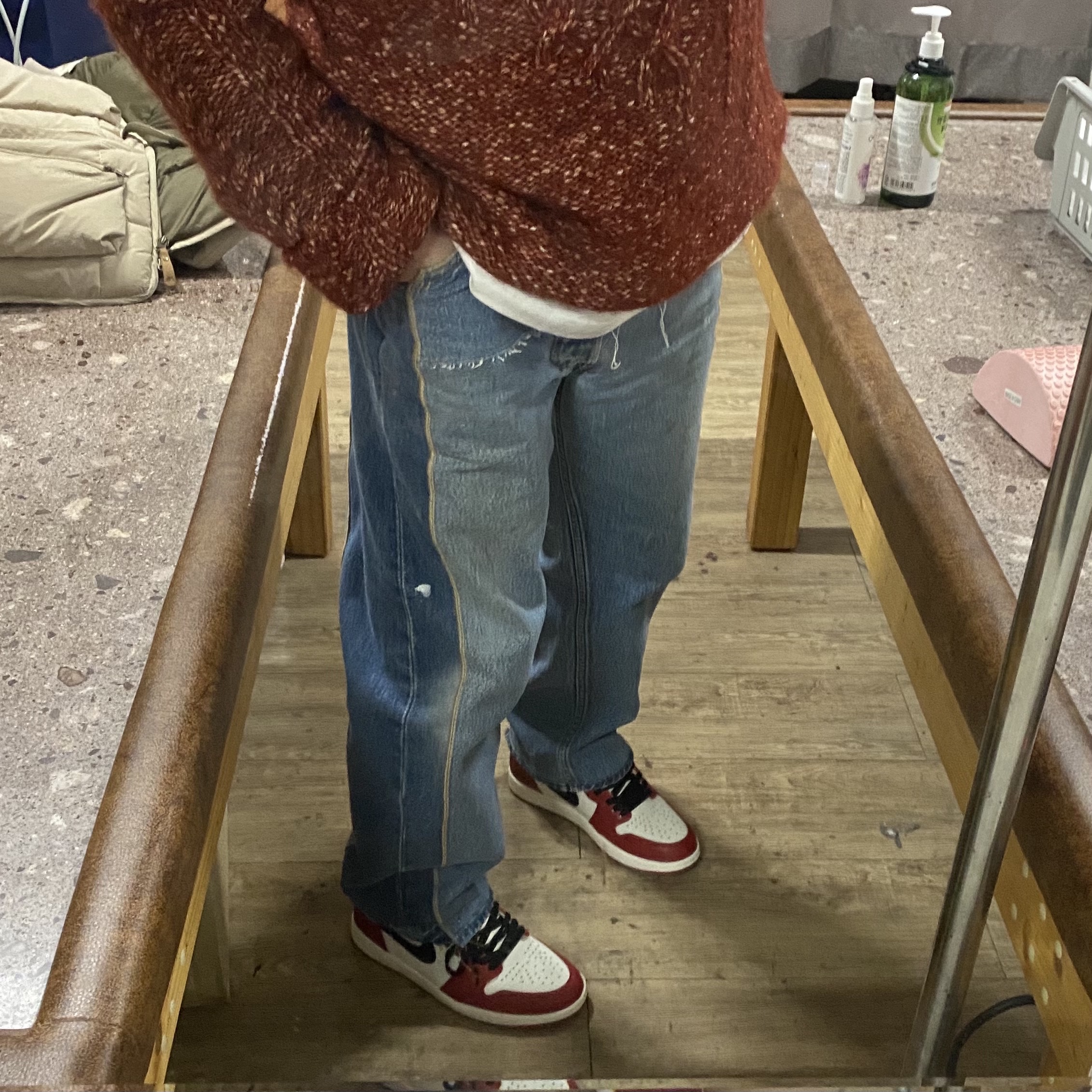 Jordan 1 Retro High OG Chicago 2022 착용 스타일 - 2