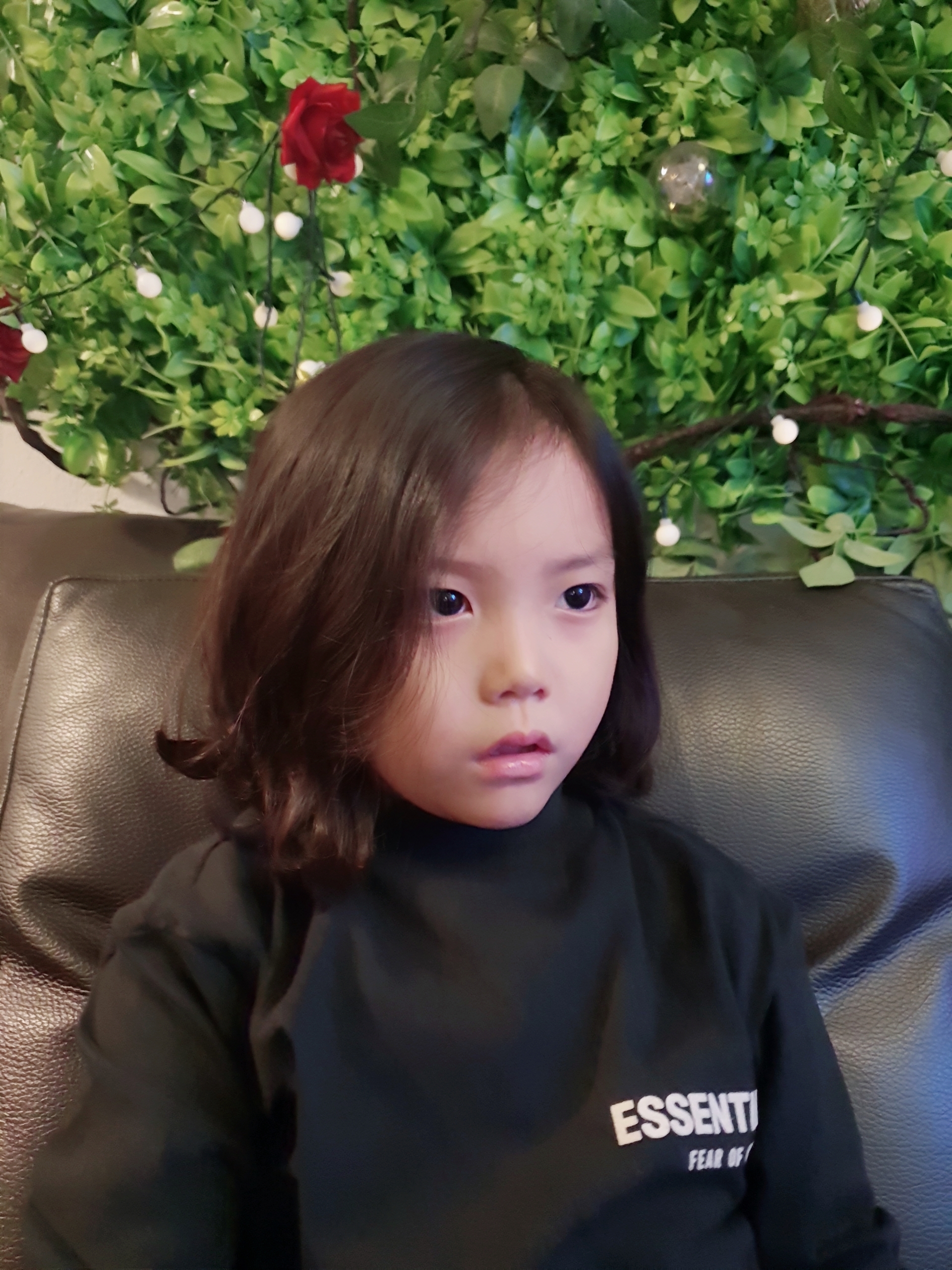 (Kids) Essentials The Core Collection Long Sleeve T-Shirt Stretch Limo, Stone Island 40223 Garment Dyed Crinkle Reps Down Jacket Black - 21FW 착용 스타일 - 1