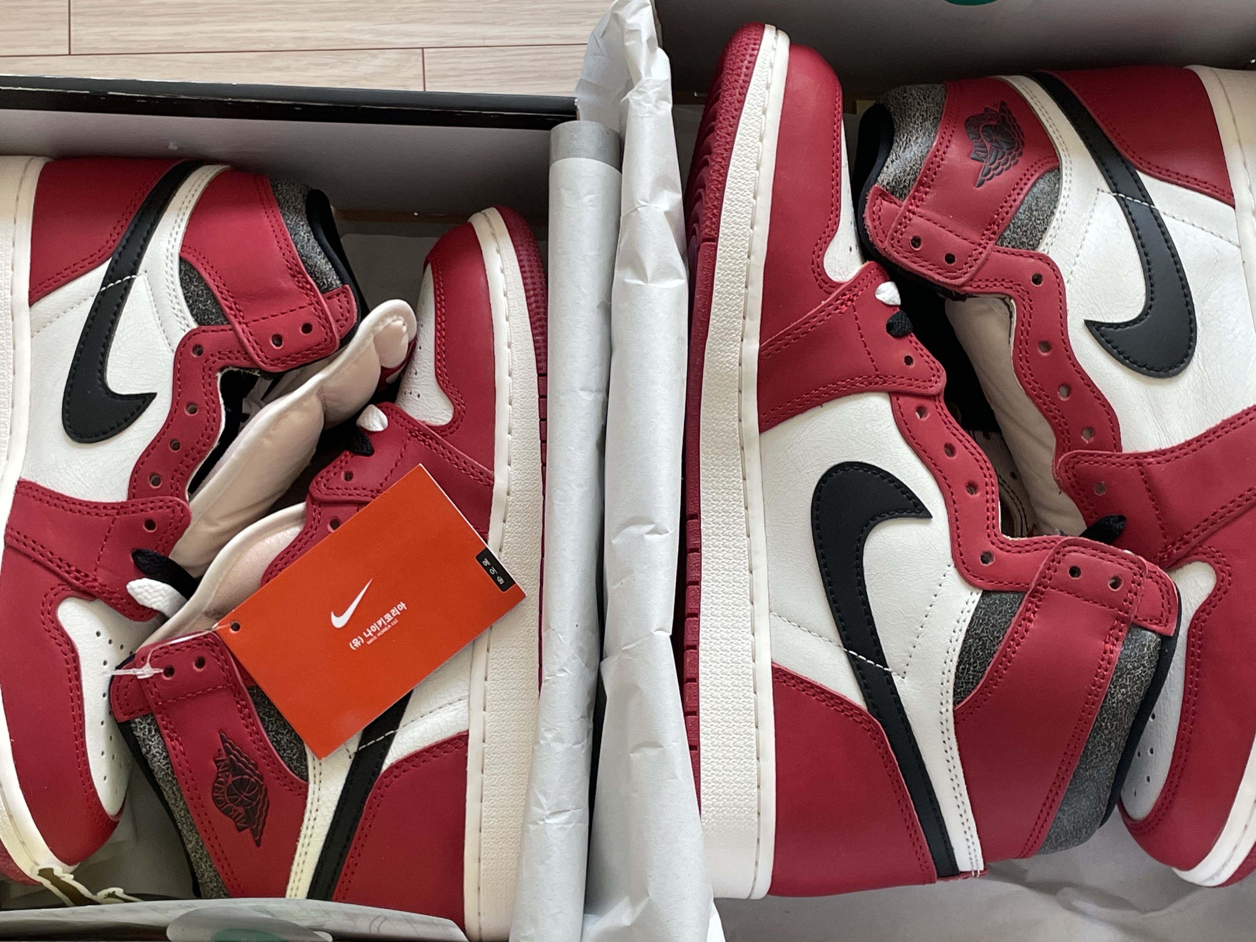 Jordan 1 Retro High OG Chicago 2022, (GS) Jordan 1 Retro High OG Chicago 2022 착용 스타일