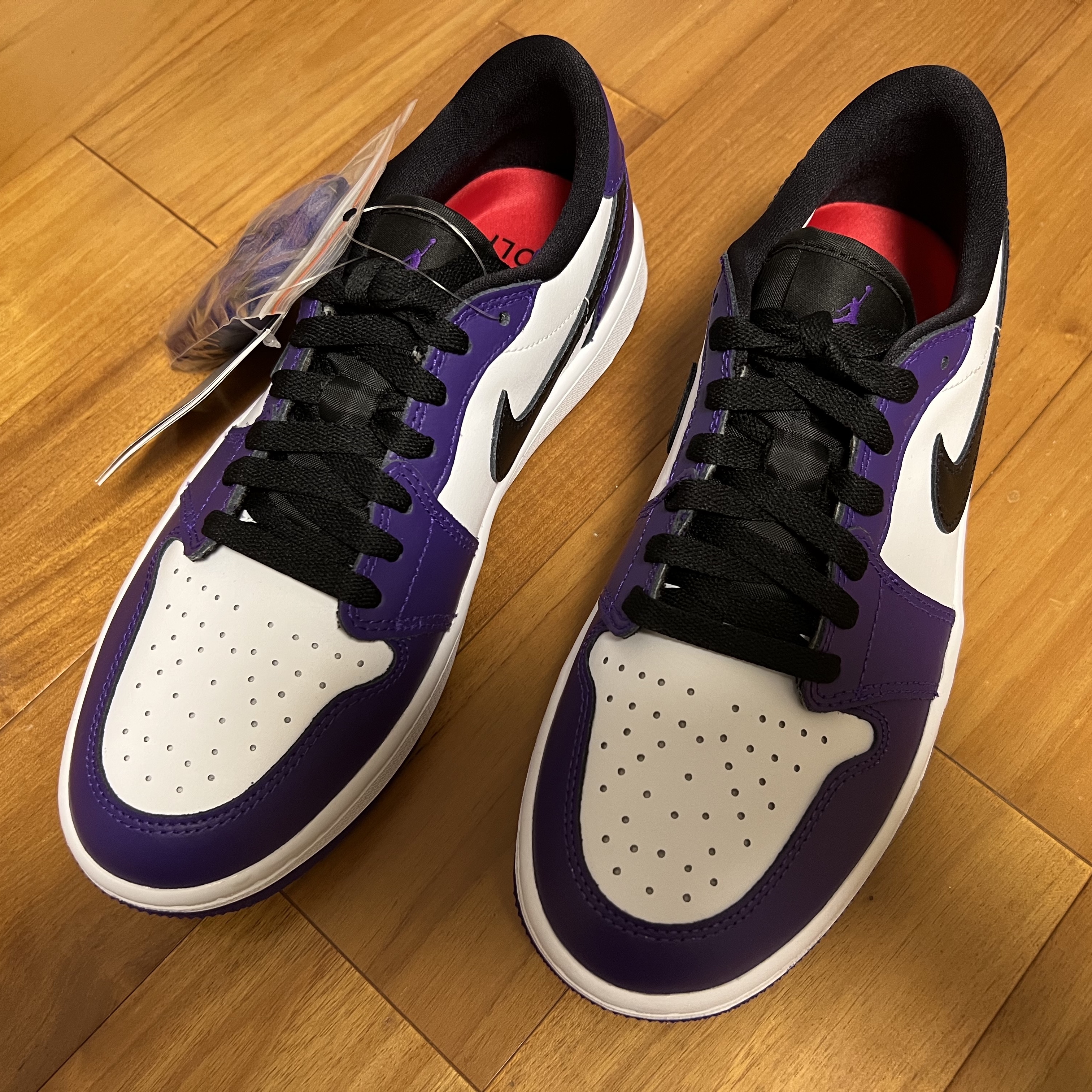 Jordan 1 Low Golf Court Purple 착용 스타일