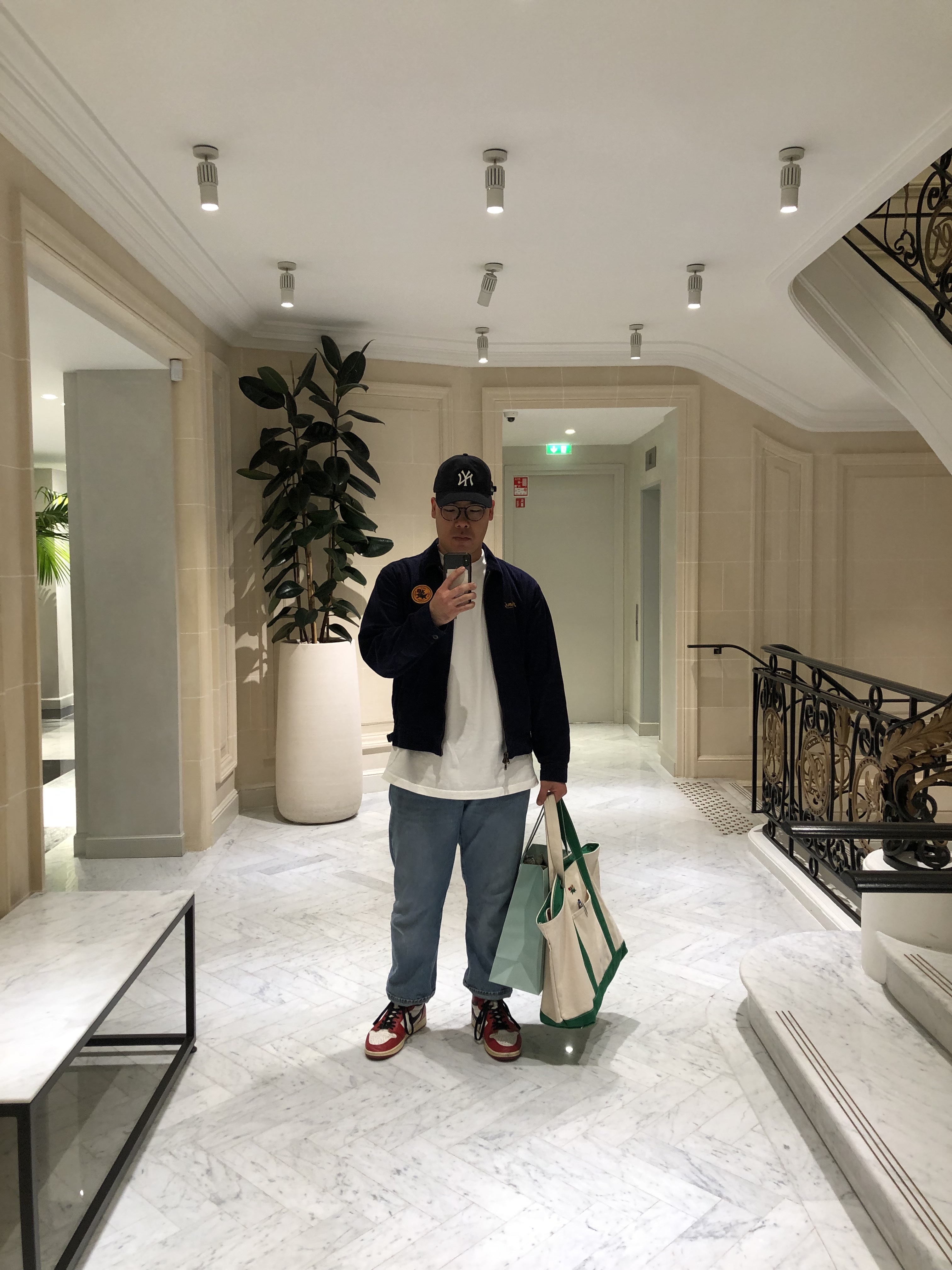 Jordan 1 Retro Chicago 2013 착용 스타일 - 1