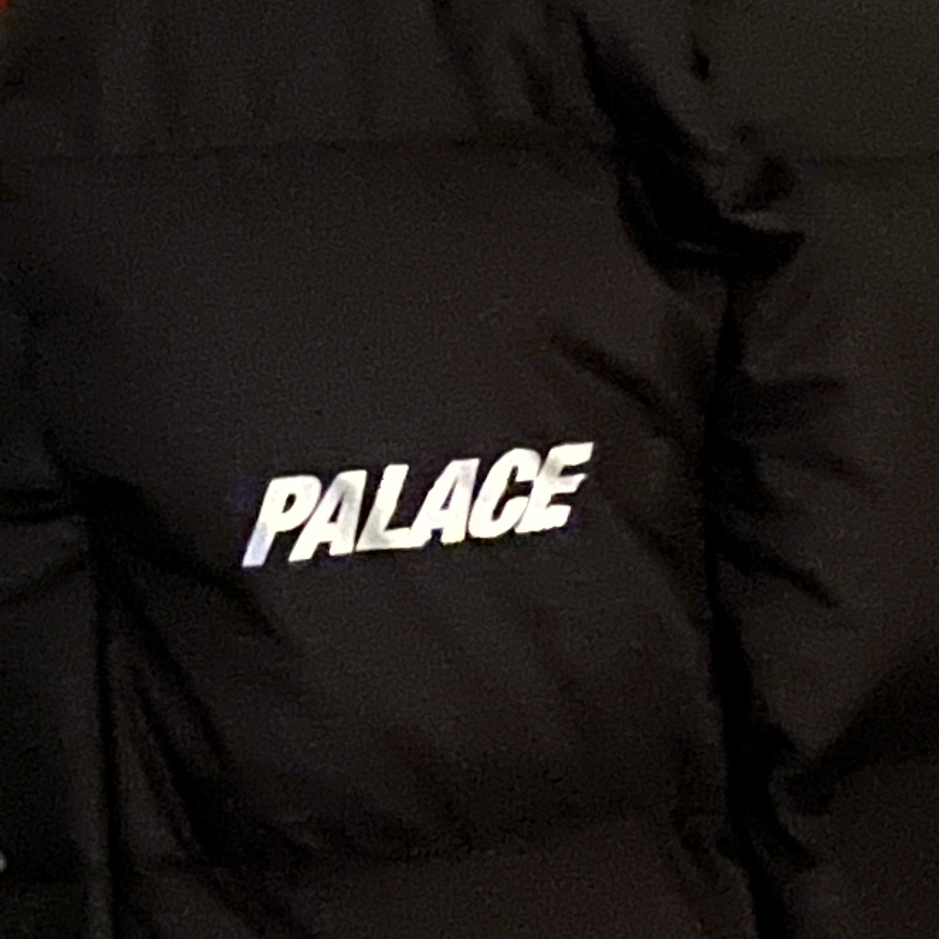Palace Pertex Frost Balaclava Puffa Black - 22FW 착용 스타일 - 2