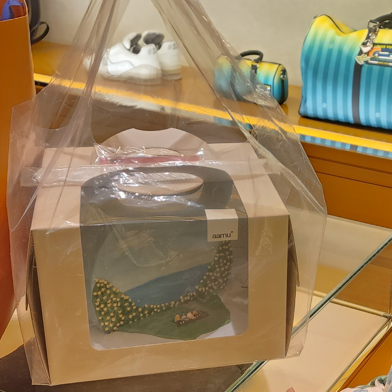 Louis Vuitton Pocket Organizer Green Lights 착용 스타일 - 5