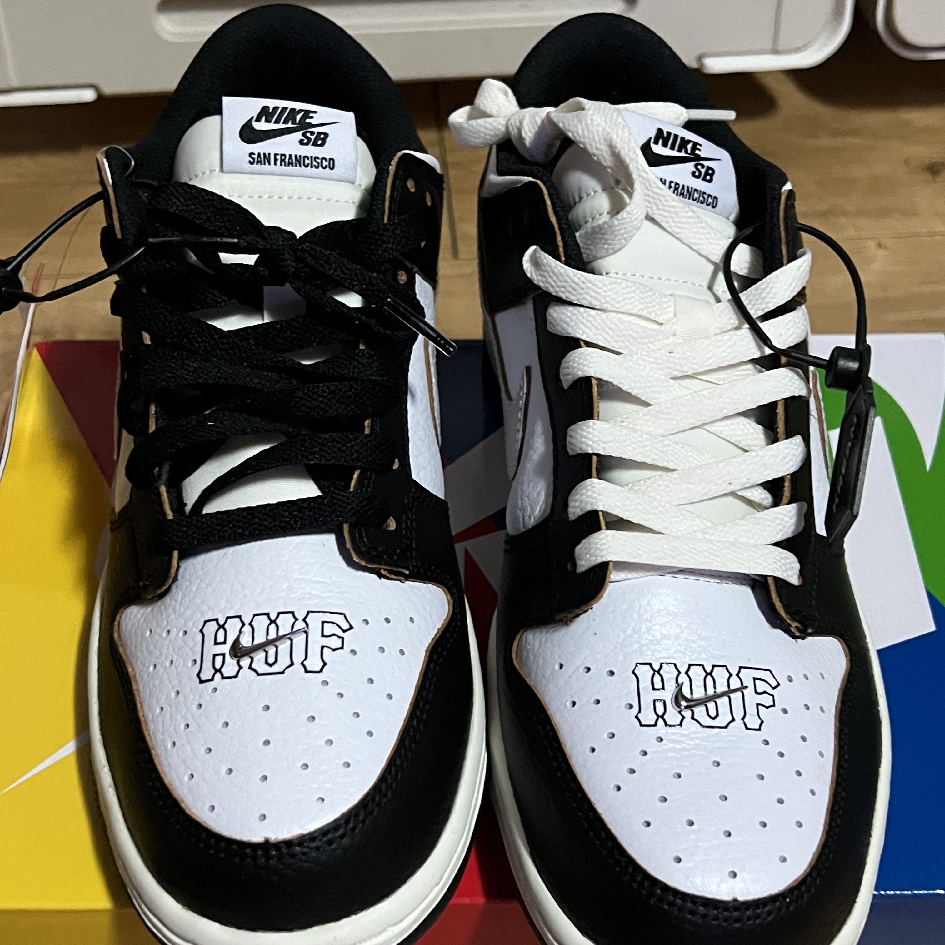 Nike x HUF SB Dunk Low San Francisco 착용 스타일 - 2