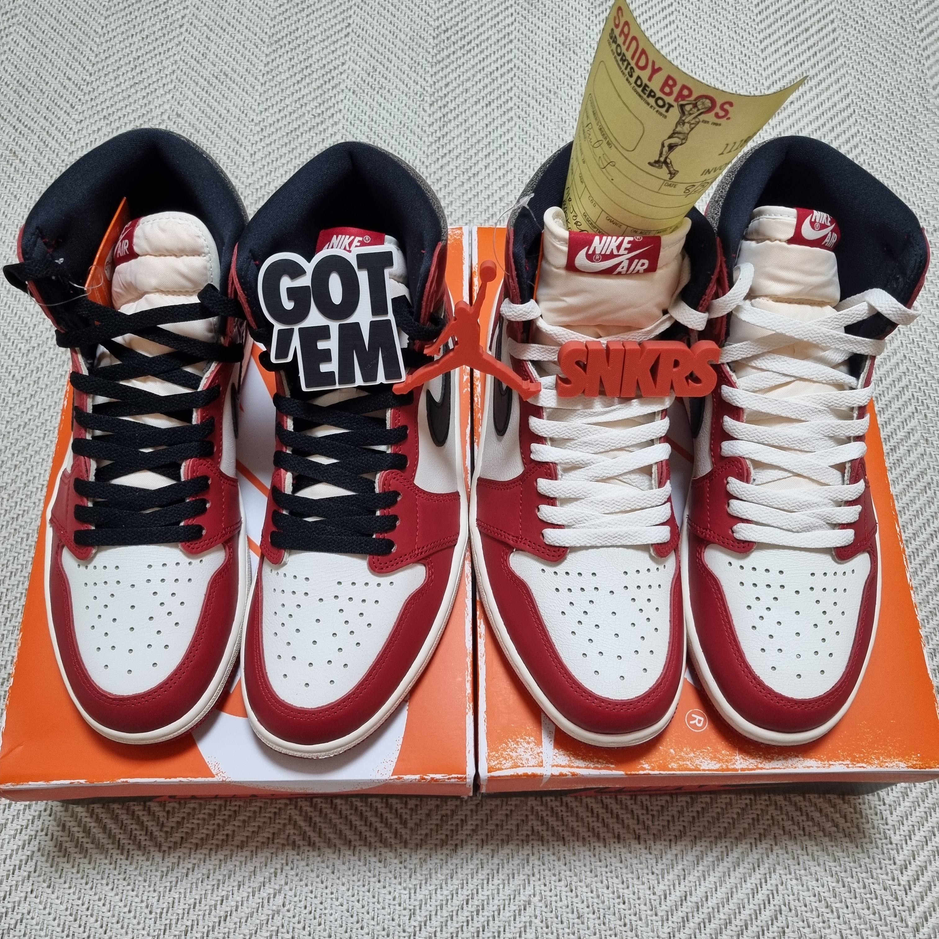 Jordan 1 Retro High OG Chicago 2022 착용 스타일 - 2
