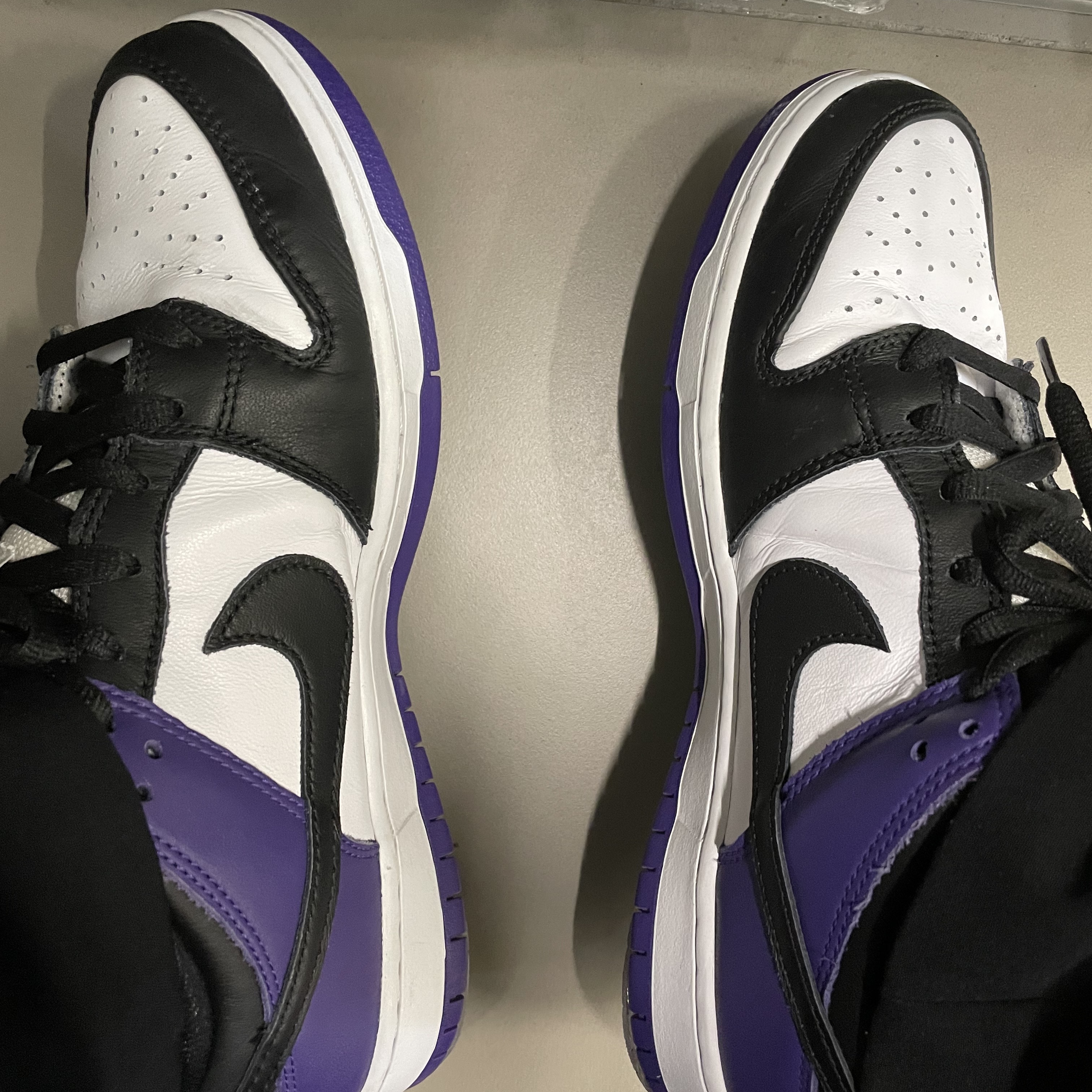 Nike SB Dunk Low Pro Court Purple 착용 스타일