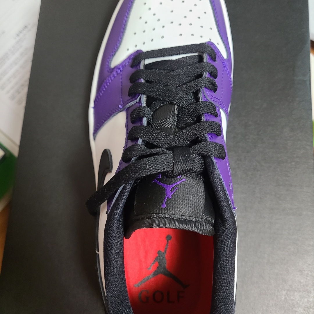 Jordan 1 Low Golf Court Purple 착용 스타일