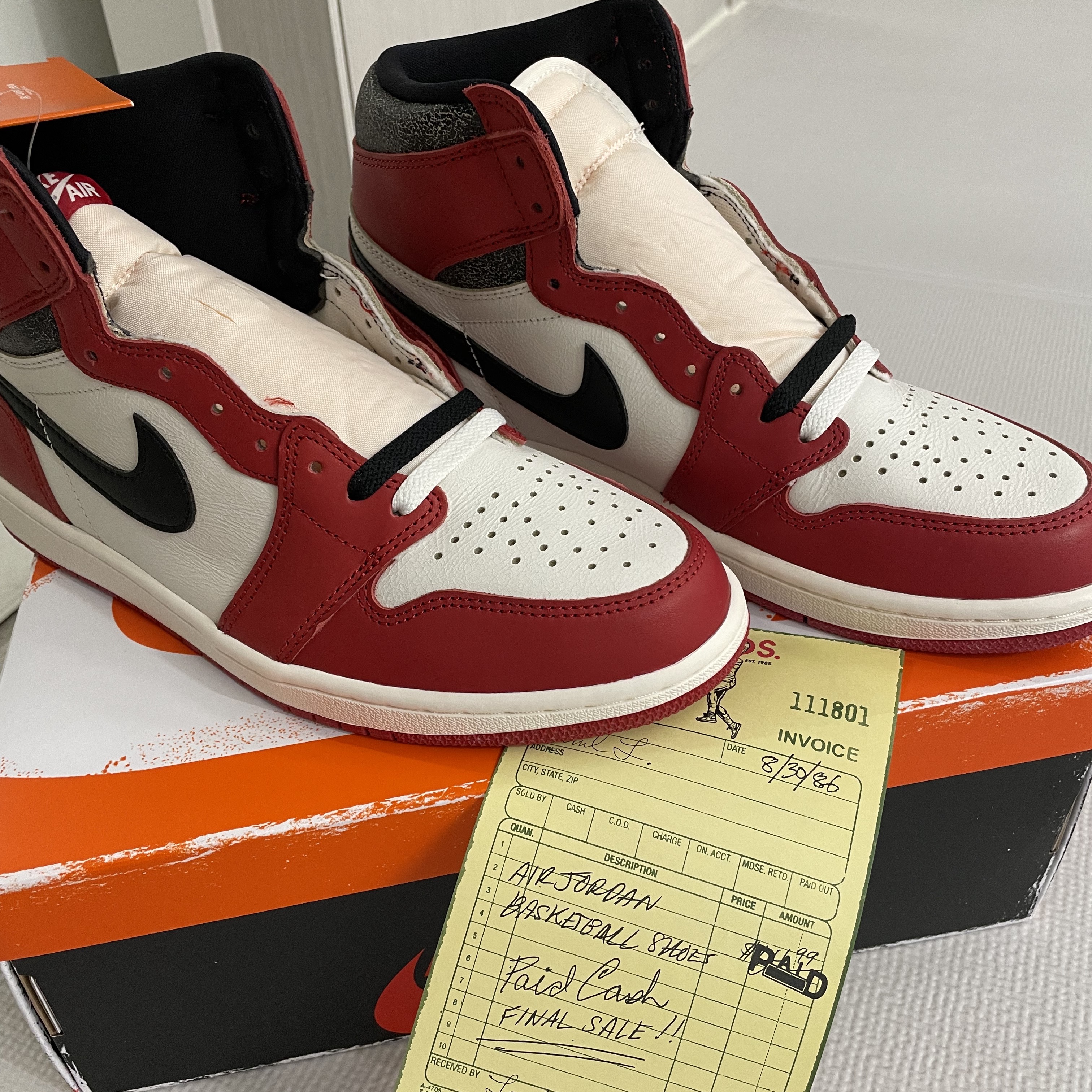 Jordan 1 Retro High OG Chicago 2022 착용 스타일