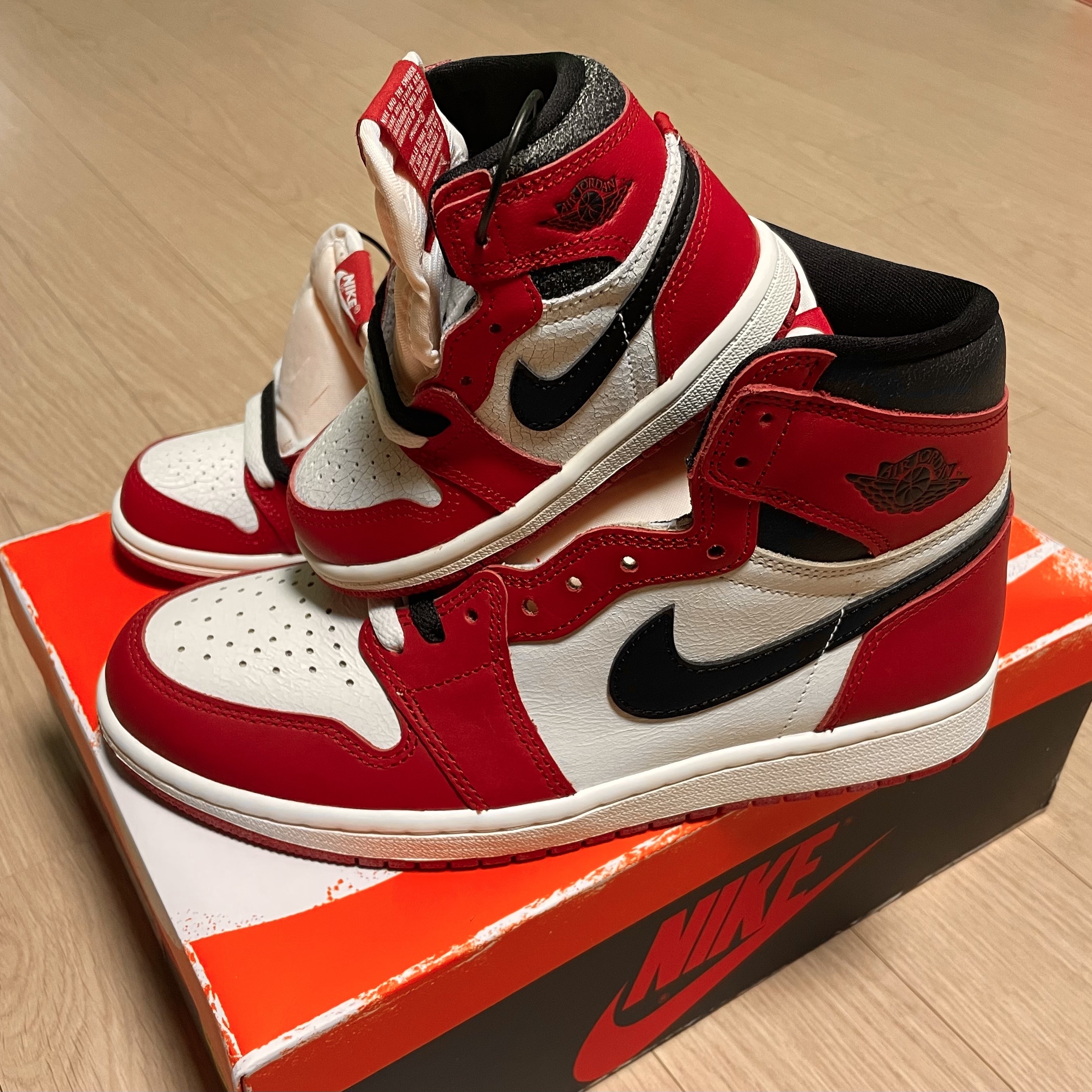 Jordan 1 Retro High OG Chicago 2022, (TD) Jordan 1 Retro High OG Chicago 2022 착용 스타일