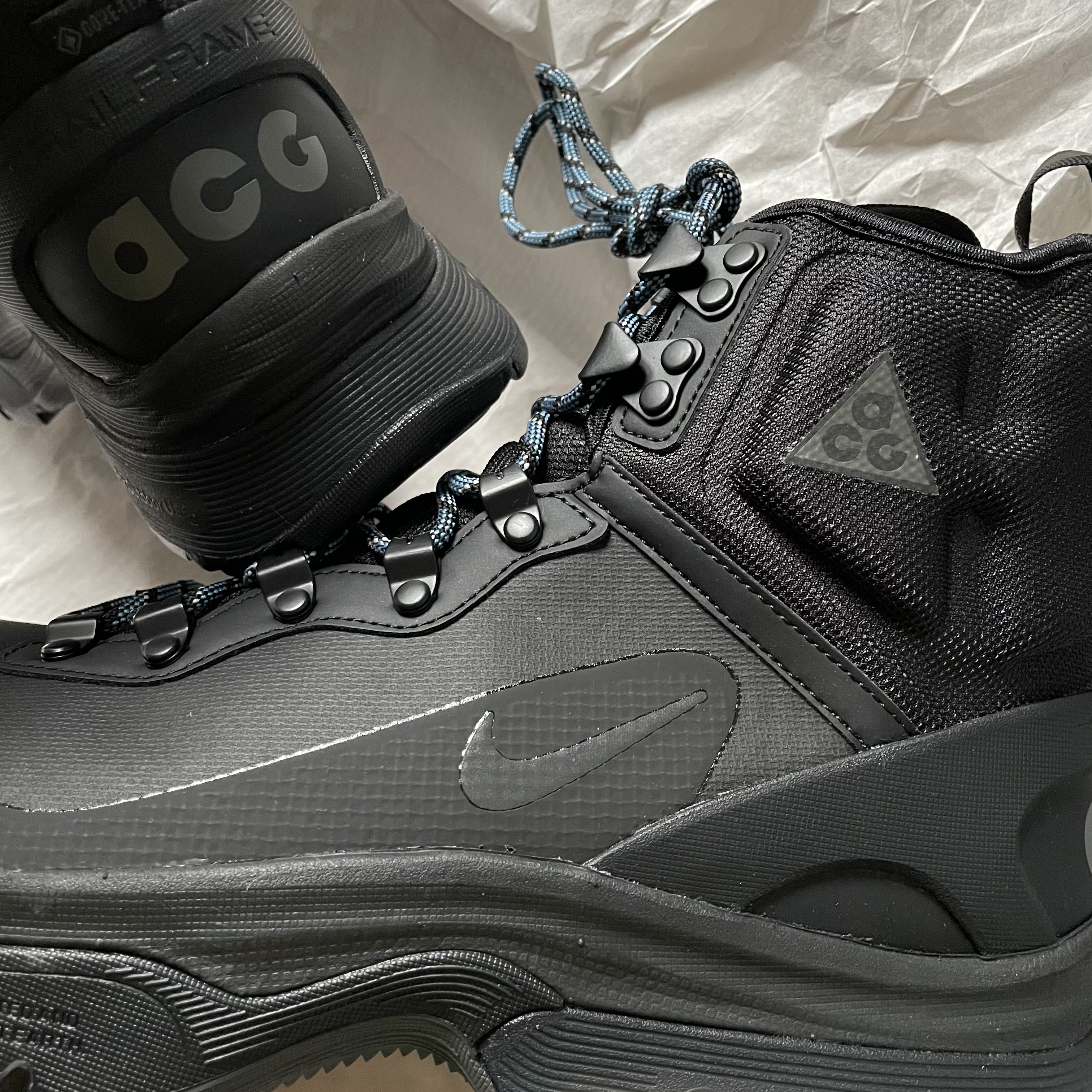 Nike ACG Air Zoom Gaiadome Gore-Tex Black 착용 스타일