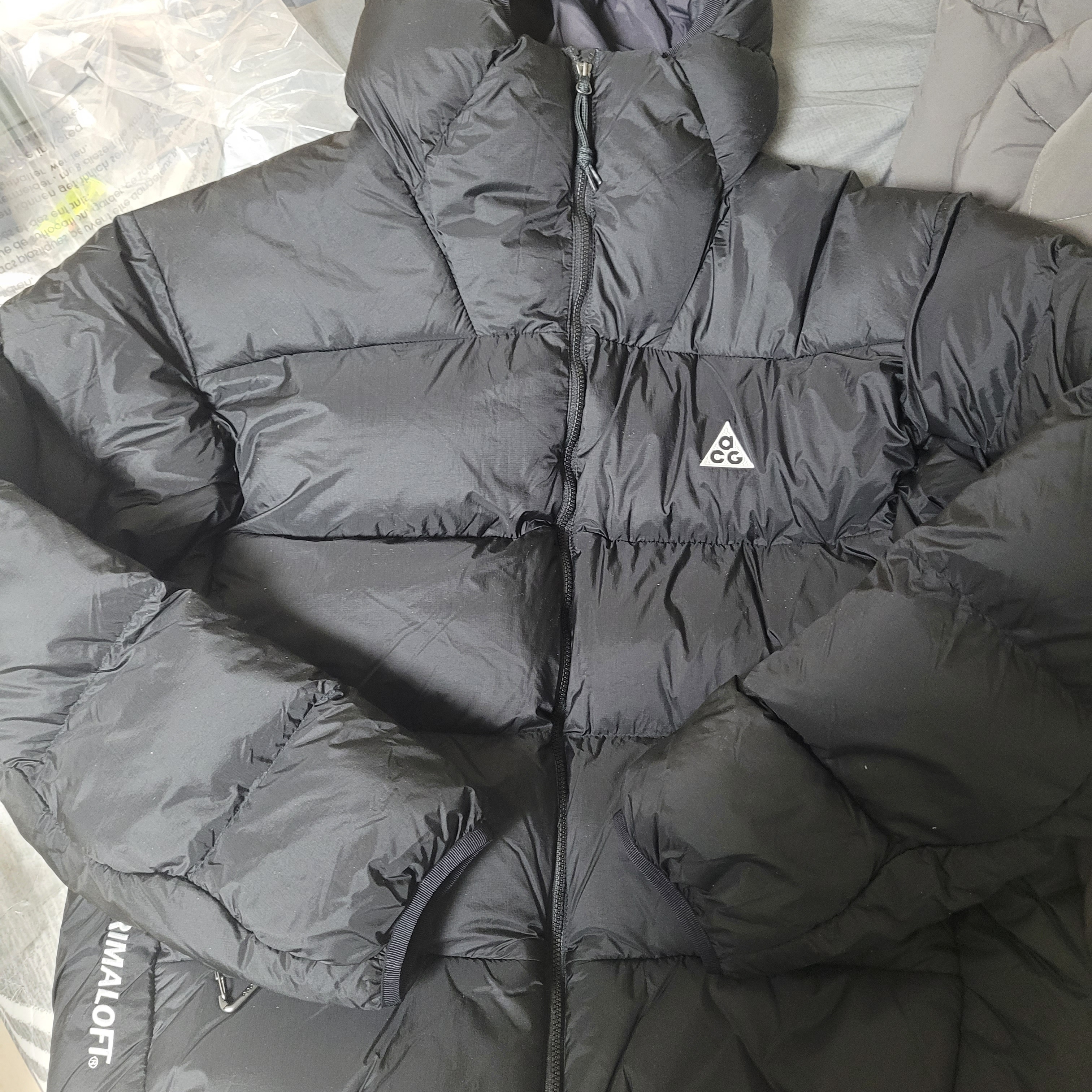 Nike ACG Therma-Fit ADV Lunar Lake Puffer Jacket Black - Asia 착용 스타일 - 2