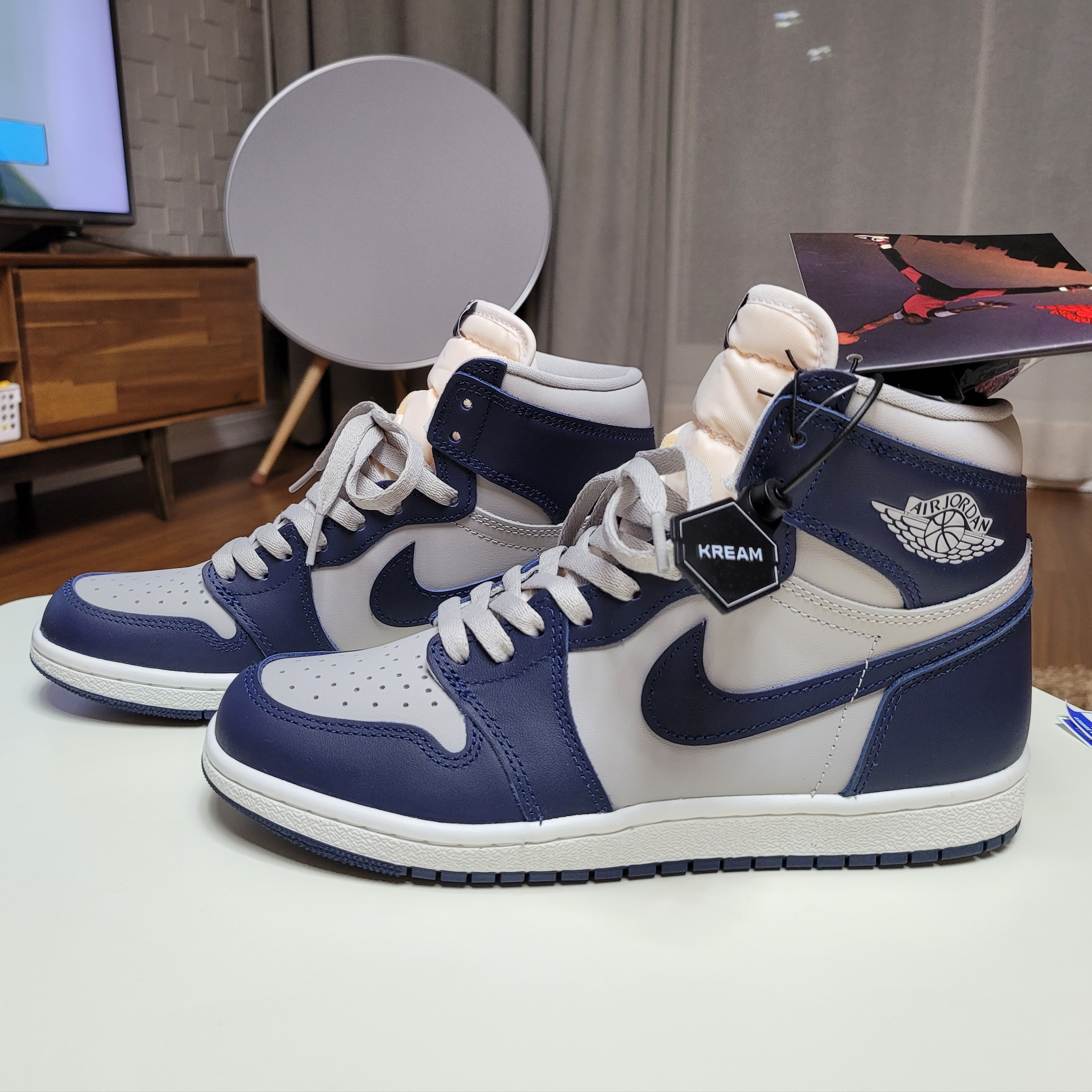Jordan 1 High 85 College Navy 착용 스타일
