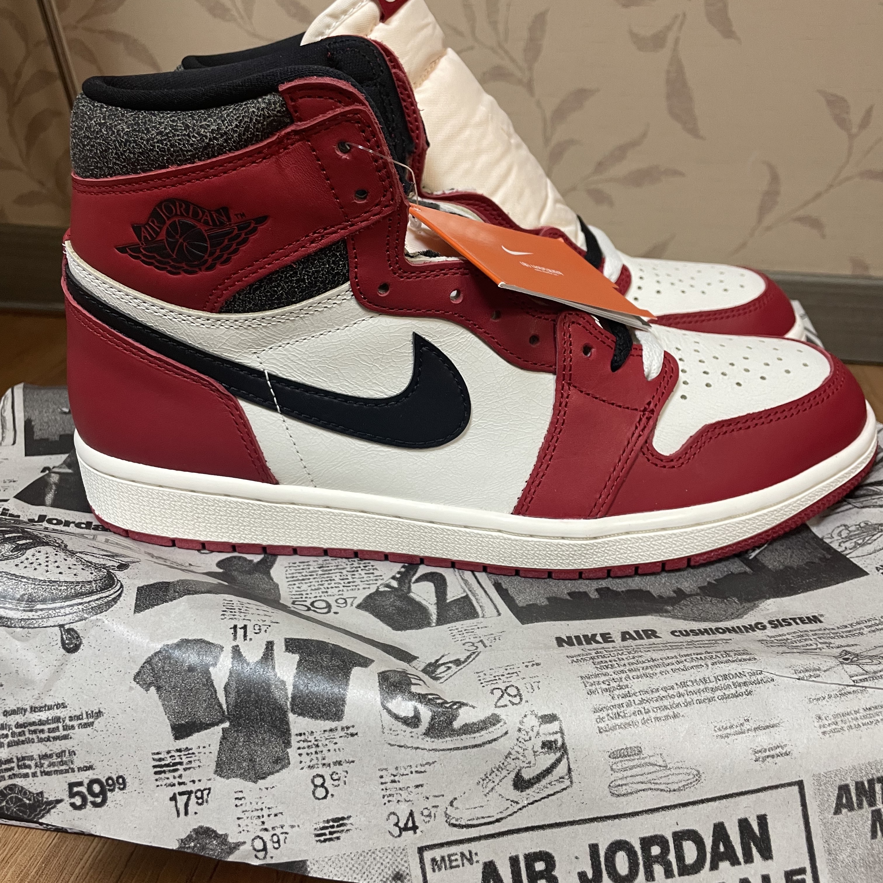 Jordan 1 Retro High OG Chicago 2022 착용 스타일 - 3