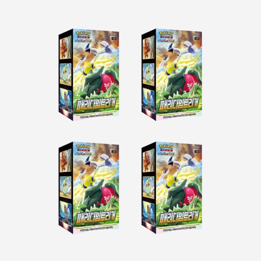 포켓몬 카드 게임 소드&실드 확장팩 패러다임 트리거 4박스 (총 120팩)