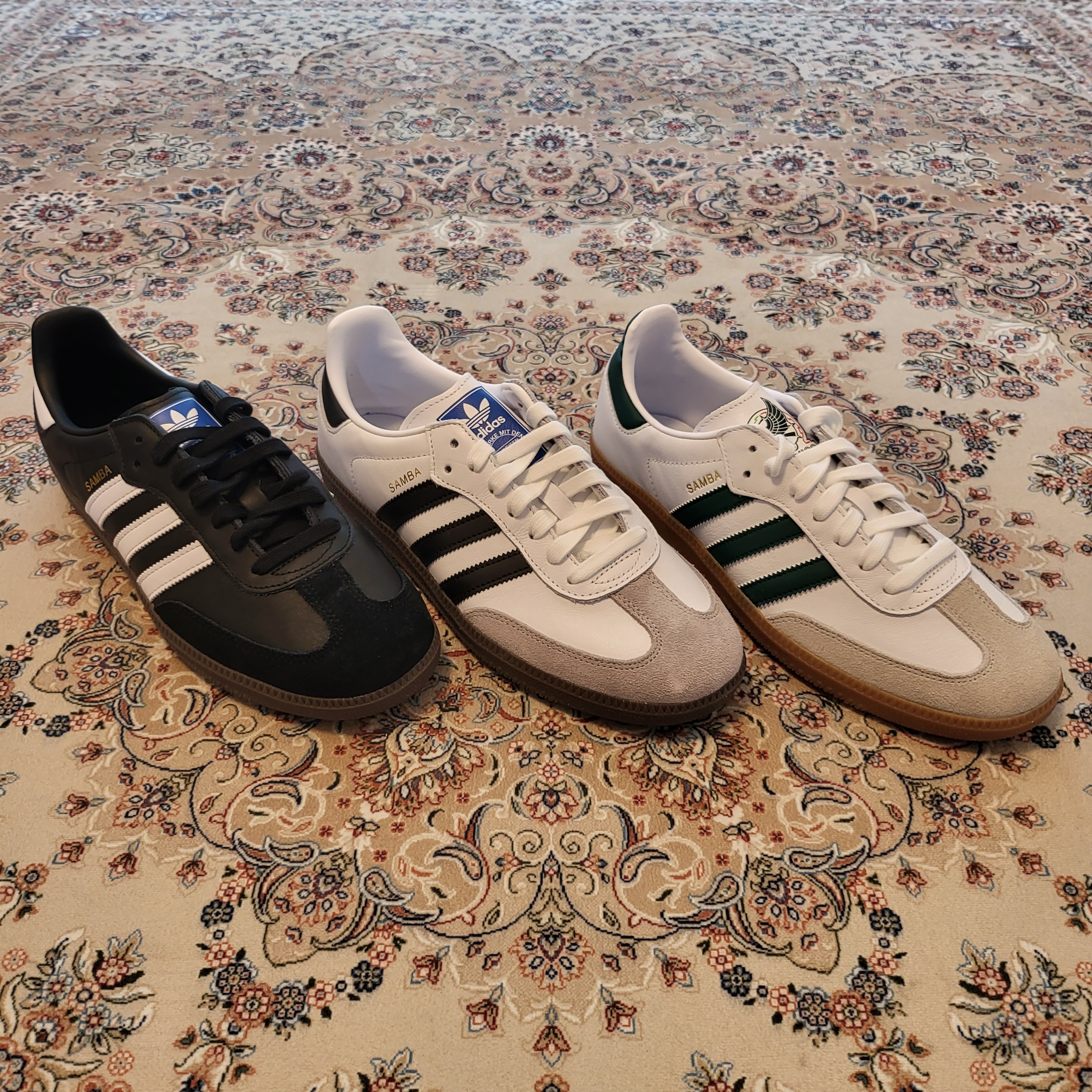 Adidas Samba Mexico, Adidas Samba OG Cloud White 착용 스타일