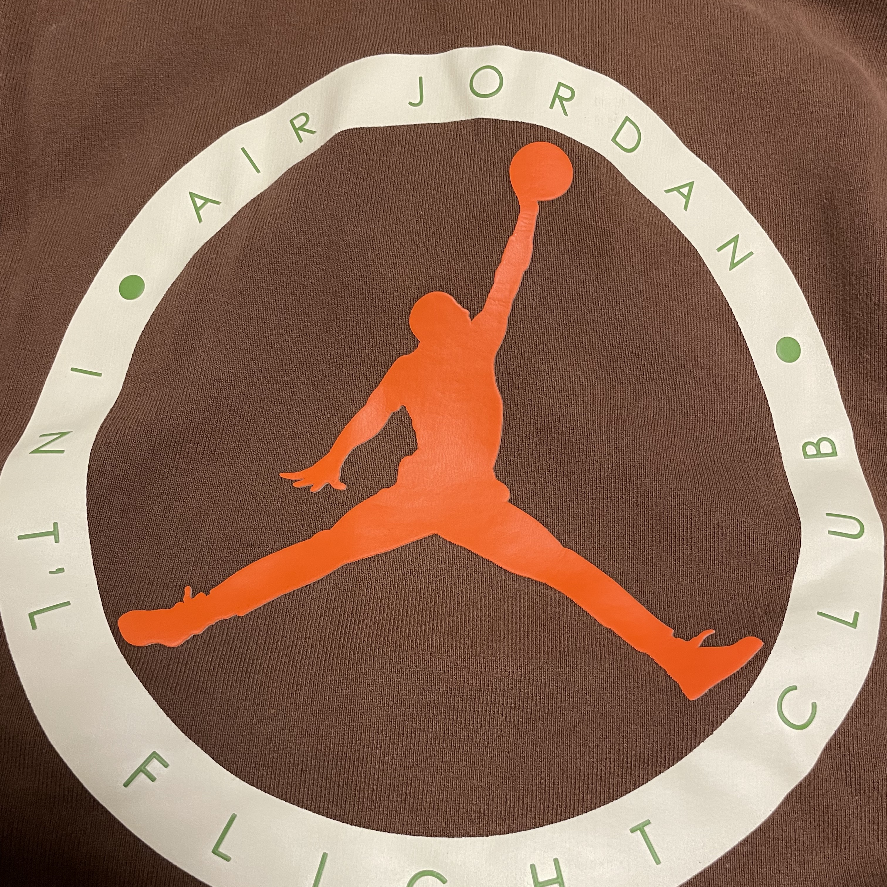 Jordan x Titan Hoodie Corduroy Brown - Asia 착용 스타일 - 2