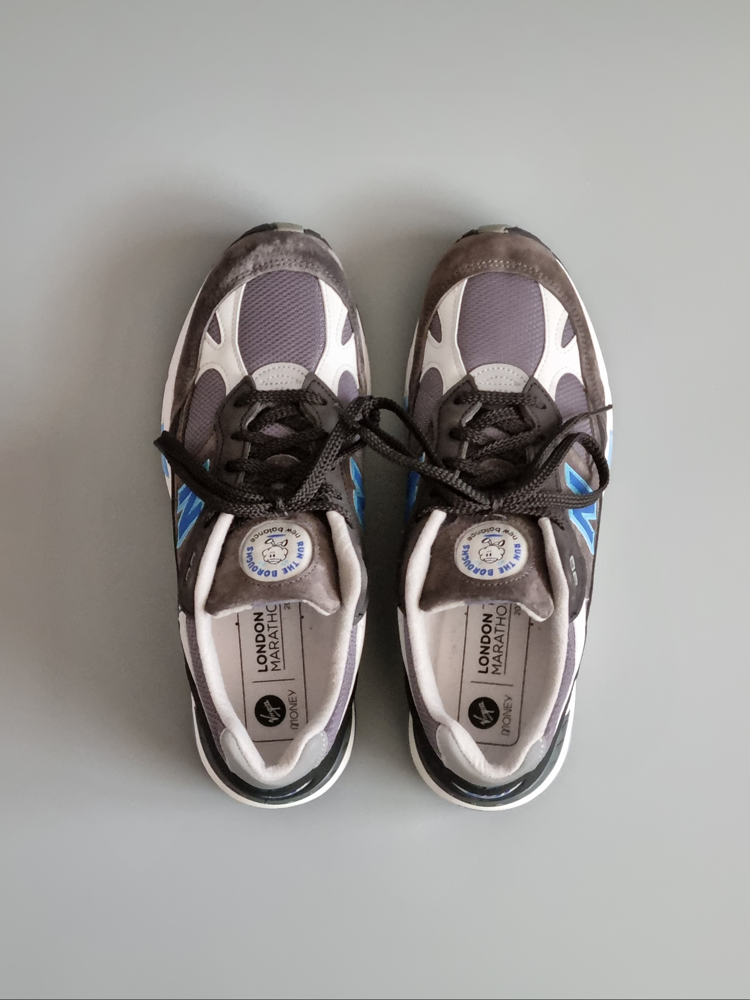 New Balance x Run the Boroughs 991 Made in UK Grey 착용 스타일