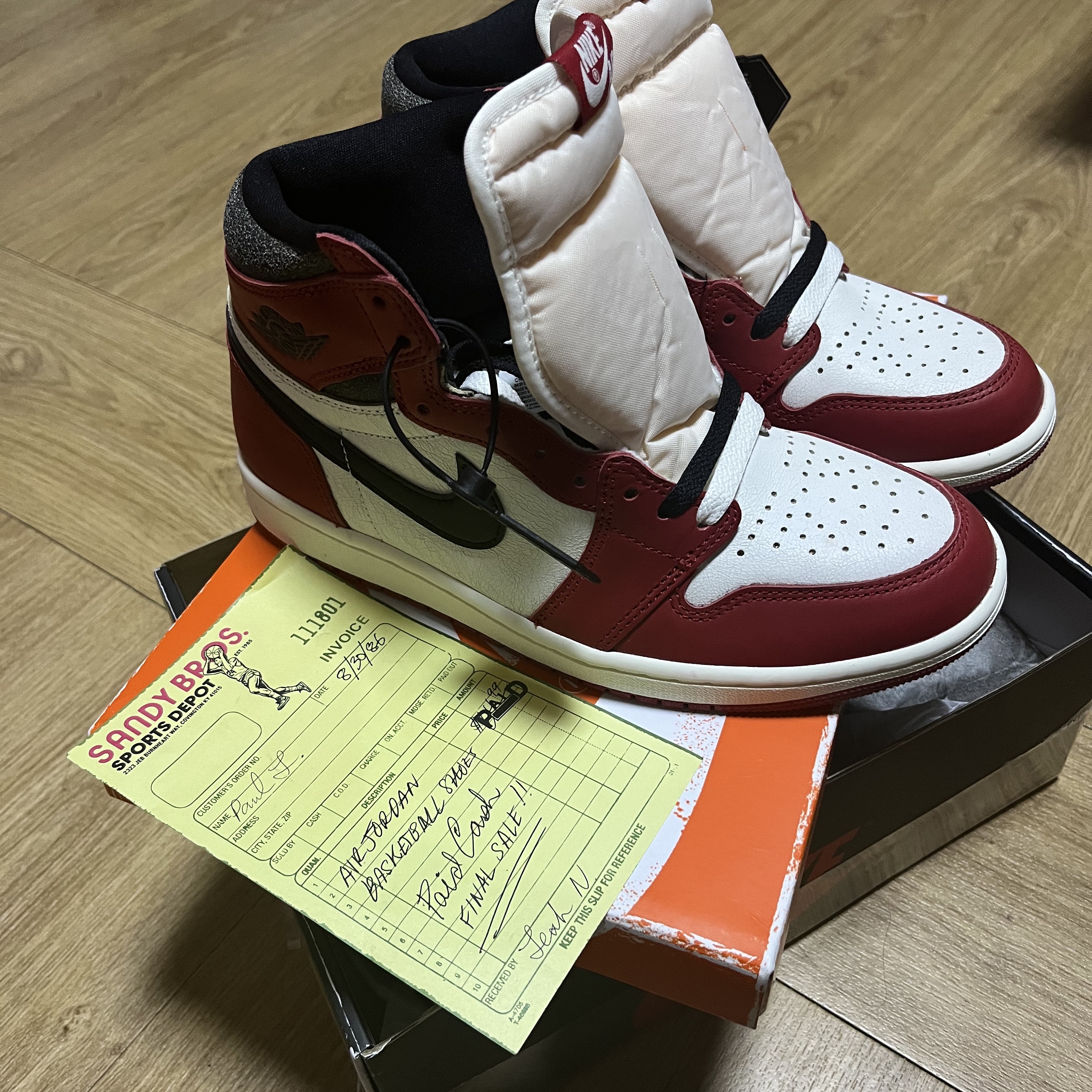 Jordan 1 Retro High OG Chicago 2022 착용 스타일