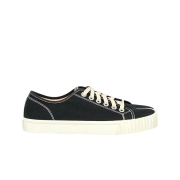 (W) Maison Margiela Tabi Low Canvas Sneakers Black