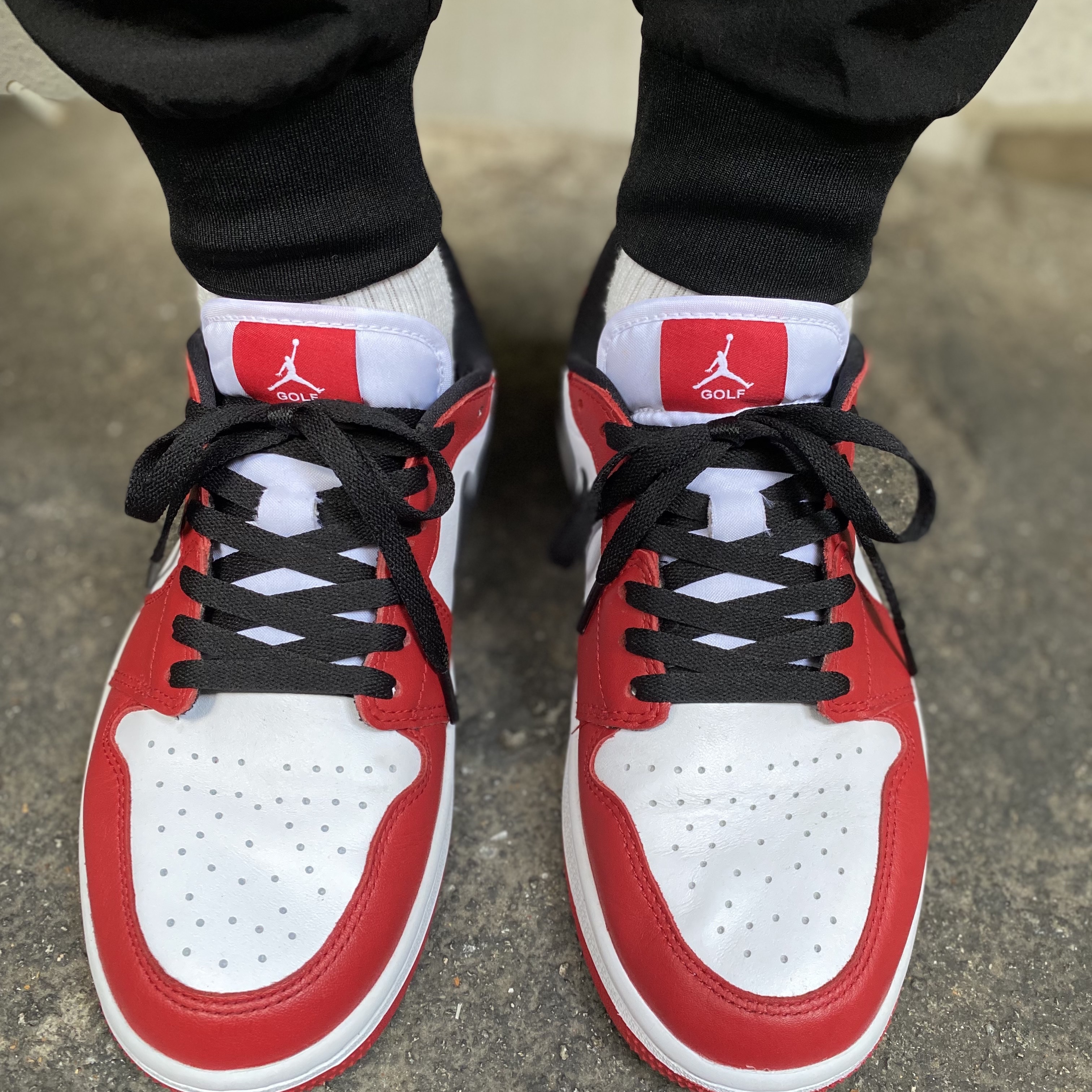 Jordan 1 Low Golf Chicago 착용 스타일