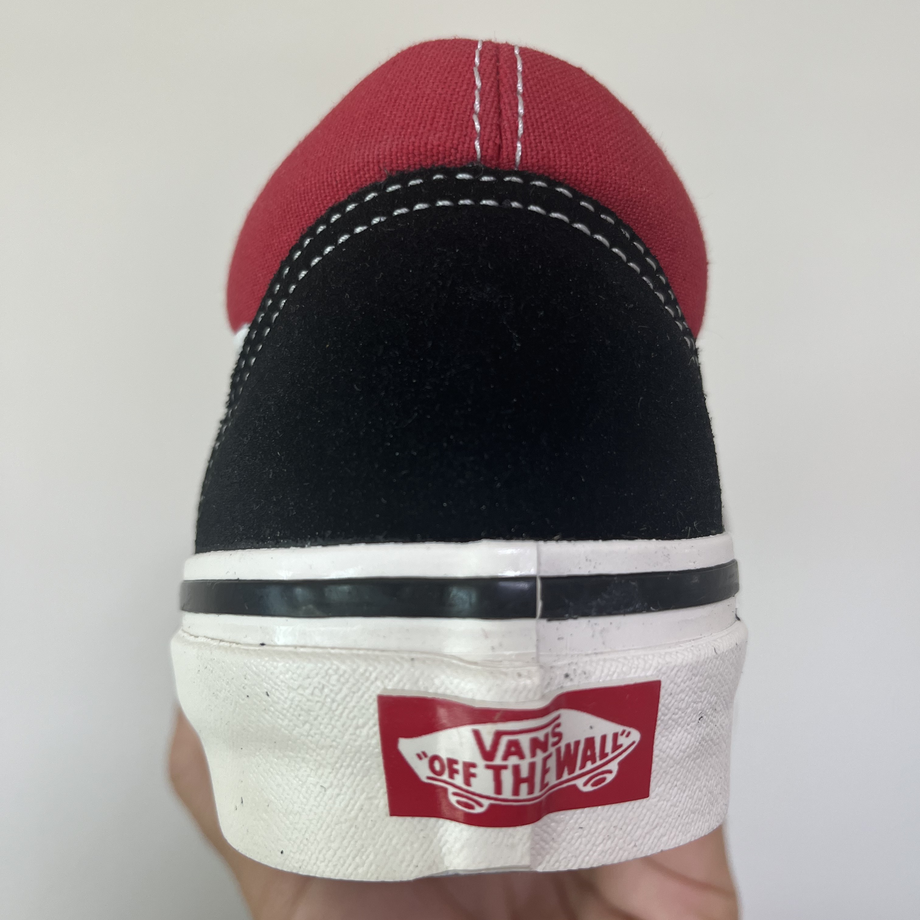 Vans Old Skool 36 DX Anaheim Factory Red Black 착용 스타일 - 3
