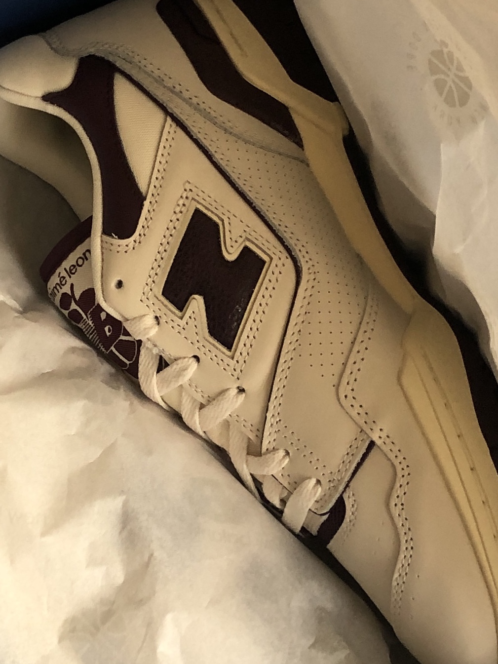 New Balance x Aime Leon Dore 550 Purple 착용 스타일 - 3
