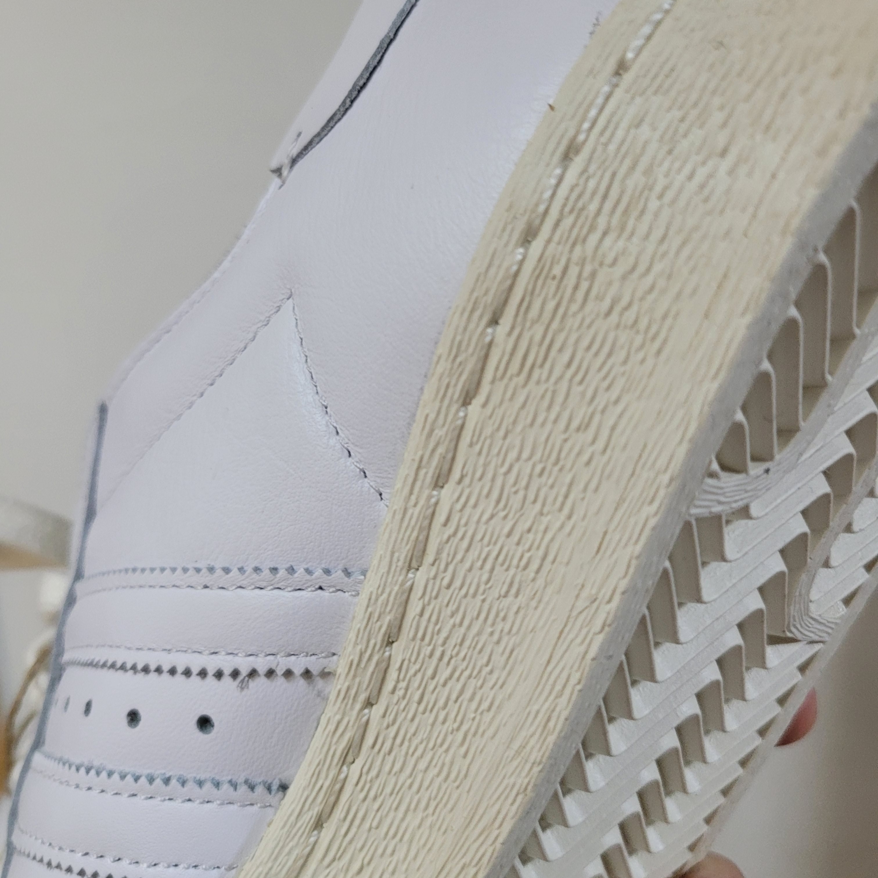 Adidas Superstar 82 Cloud White Off White 착용 스타일 - 5