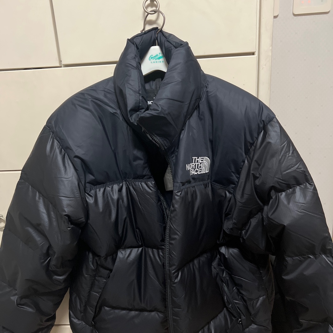 The North Face 1996 Eco Nuptse Jacket Black 착용 스타일