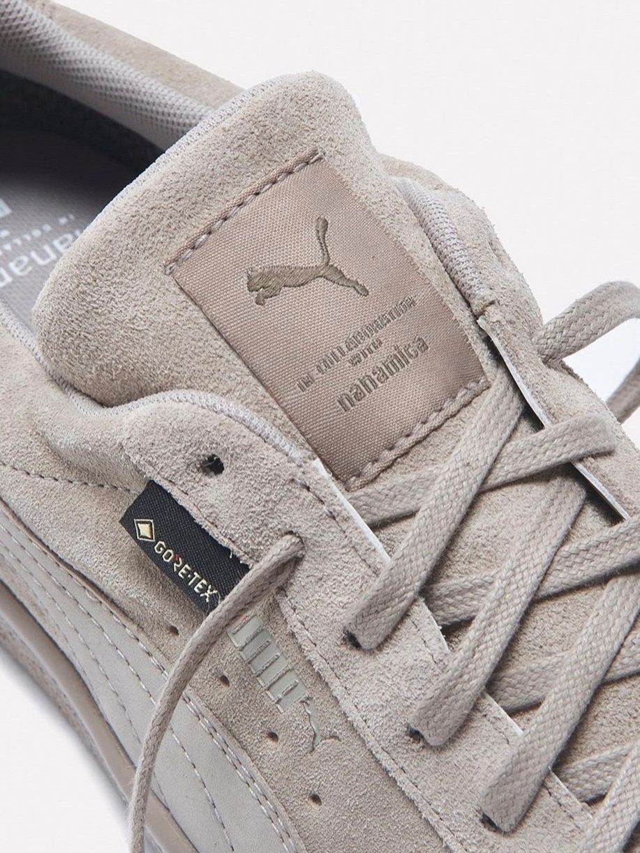 Puma x Nanamica Suede VTG Gore-Tex Vintage Khaki 착용 스타일 - 4