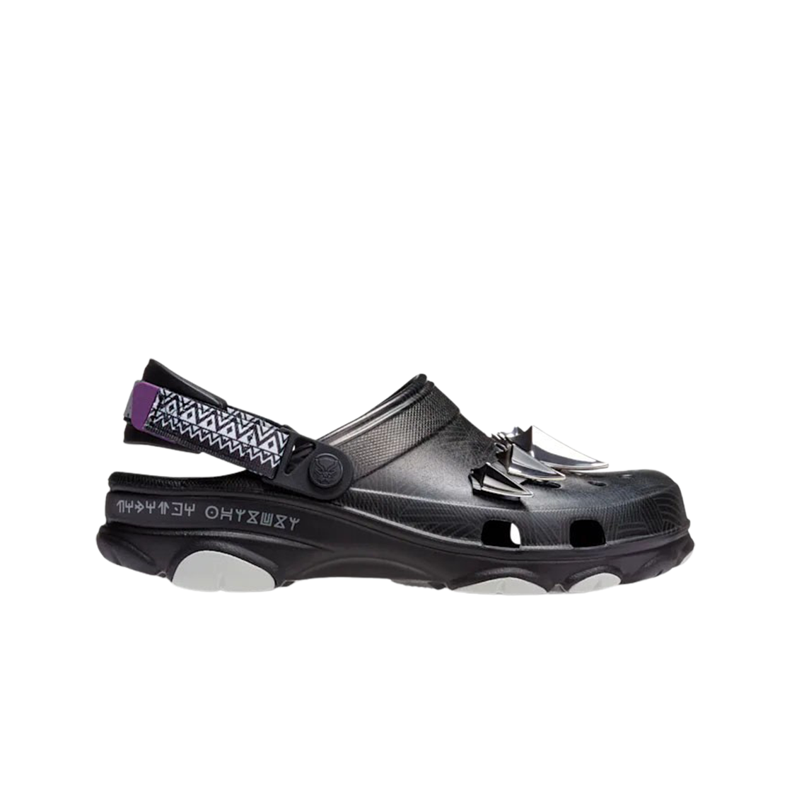 크록스 x 블랙 팬서 올 터레인 클로그 블랙(Crocs x Black Panther All Terrain Clog Black)