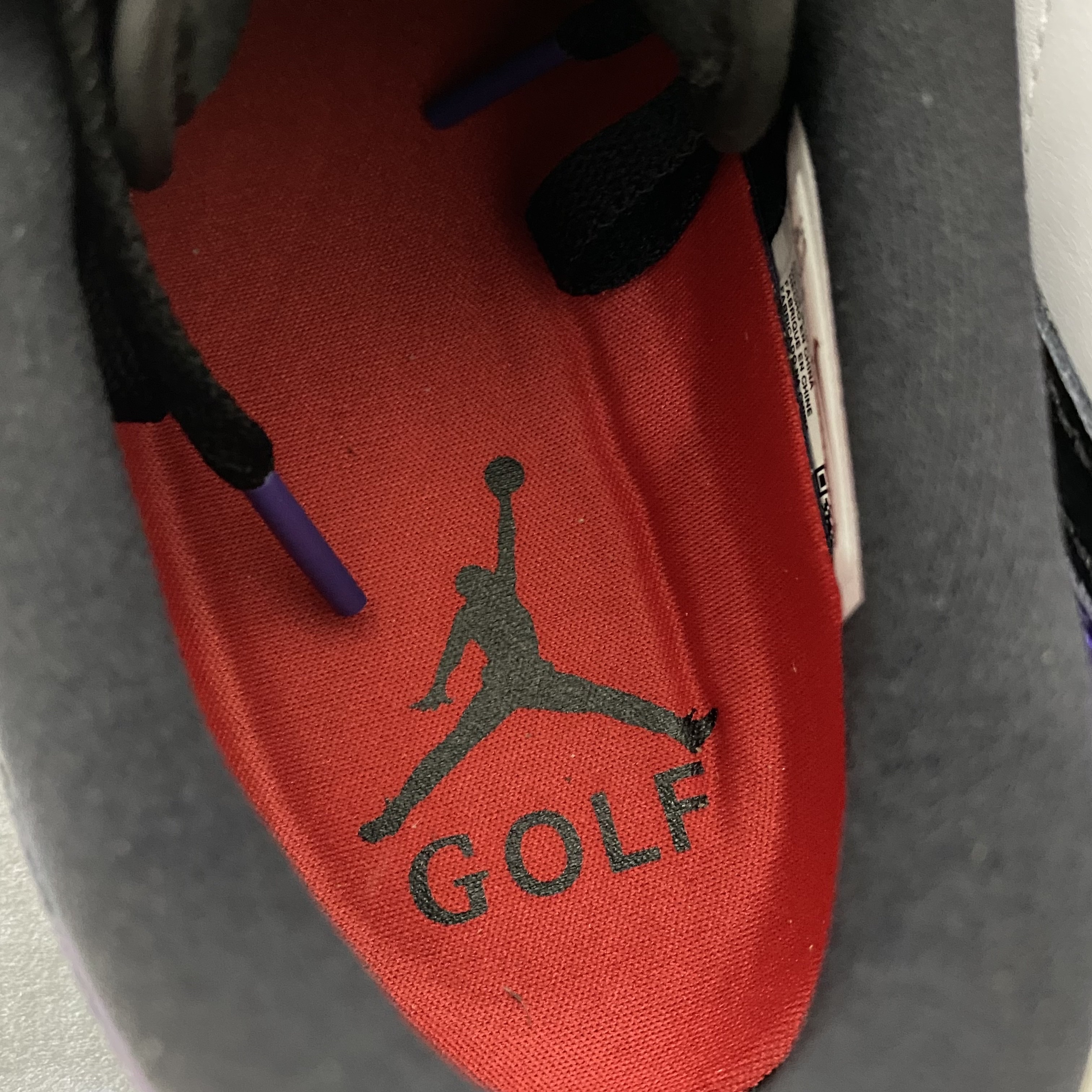 Jordan 1 Low Golf Court Purple 착용 스타일 - 5