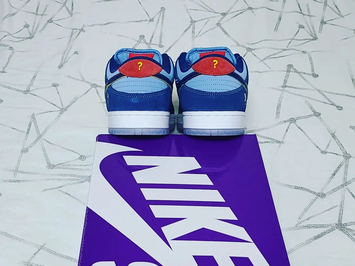 Nike x Why So Sad? SB Dunk Low Pro Coastal Blue 착용 스타일 - 5