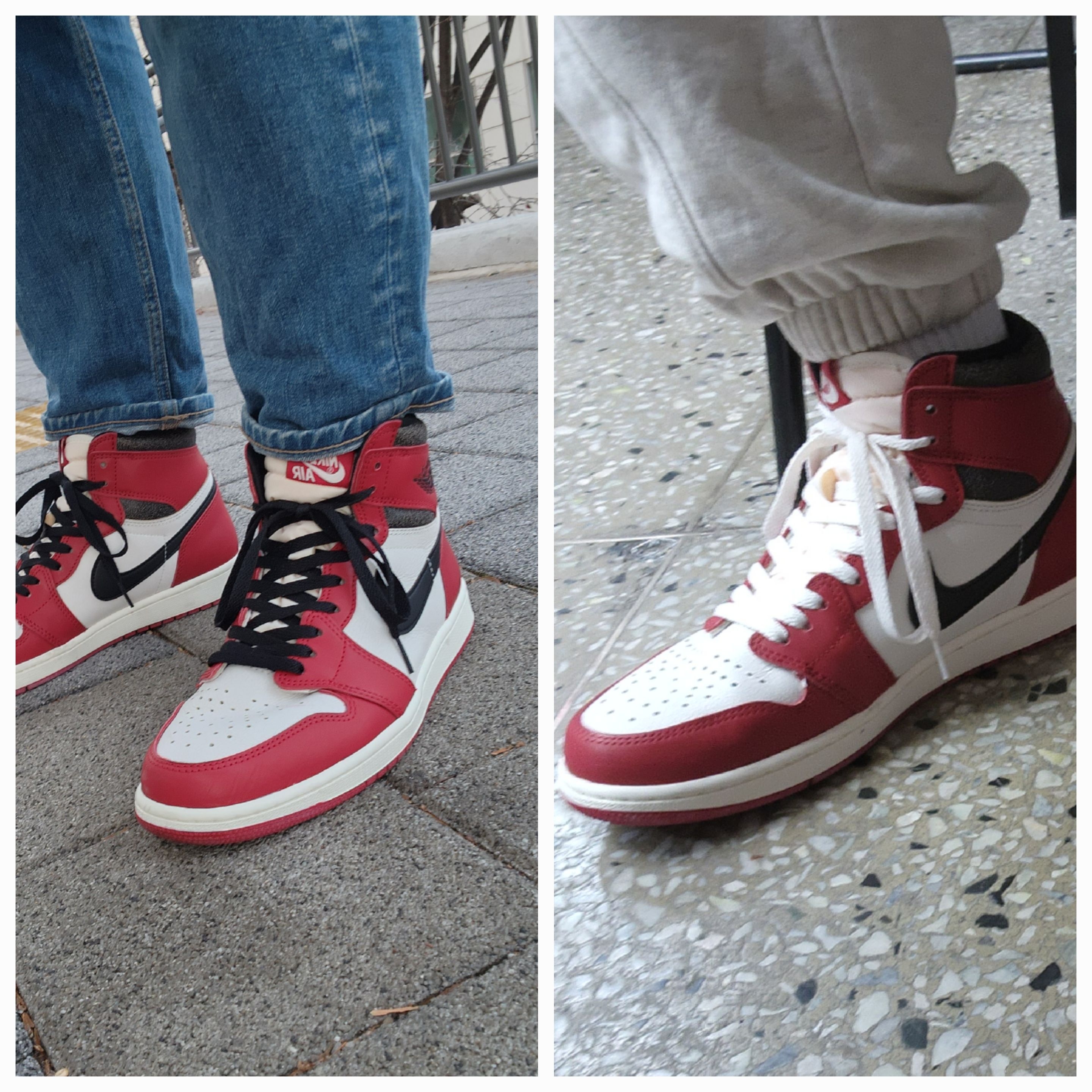 Jordan 1 Retro High OG Chicago 2022 착용 스타일