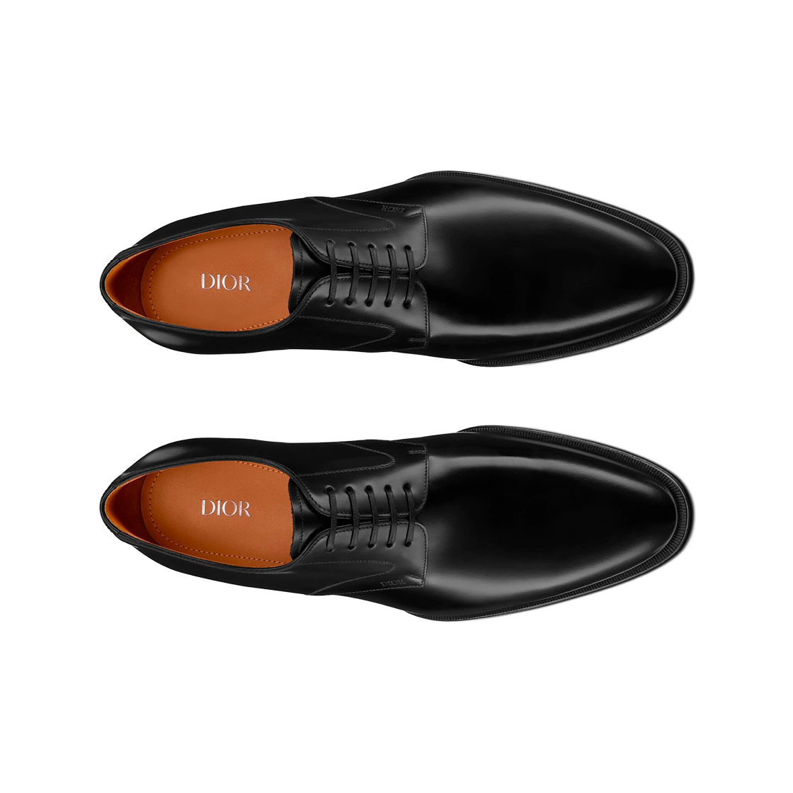 디올 타임리스 더비 슈즈 폴리쉬드 카프스킨 블랙(Dior Timeless Derby Shoe Polished Calfskin Black) - 2