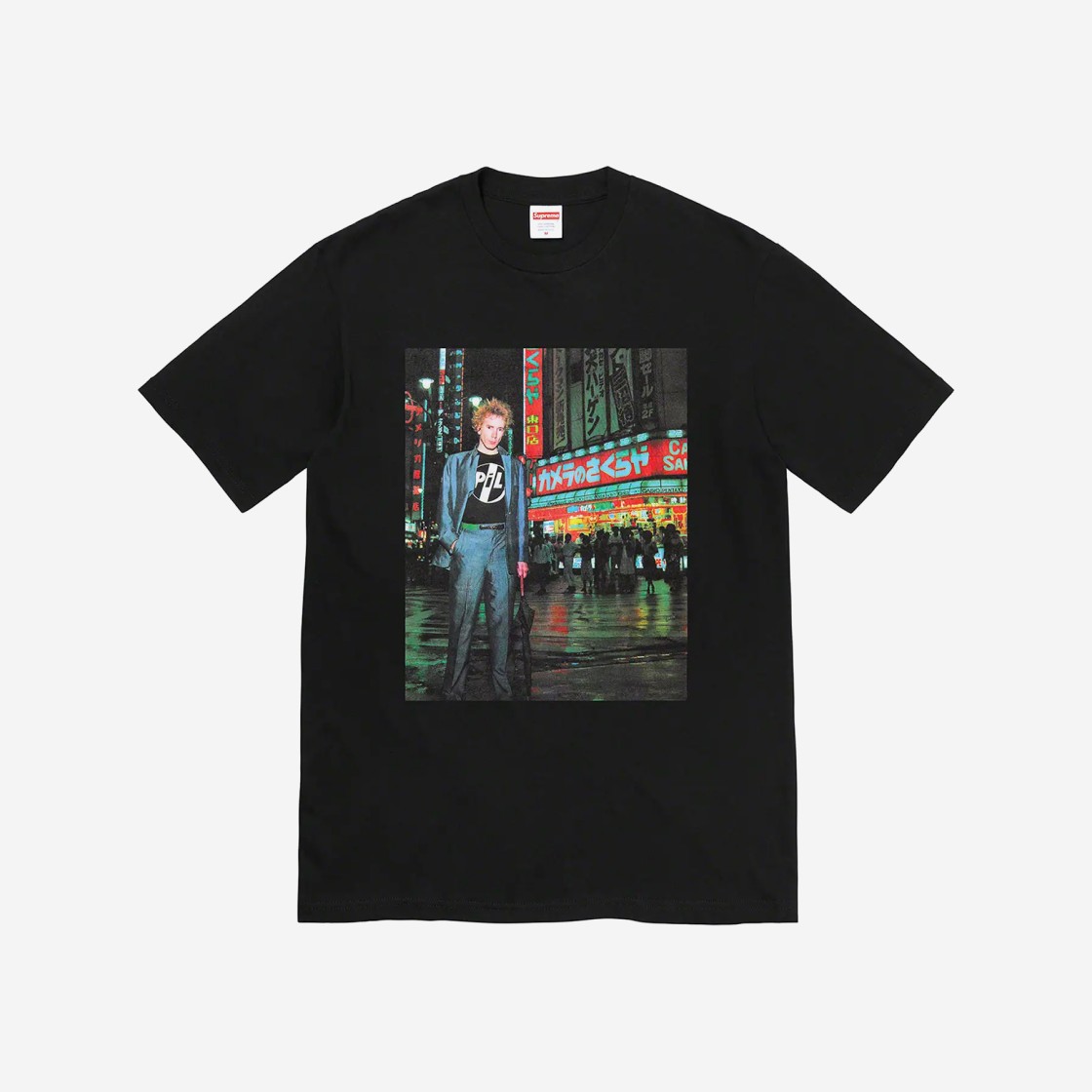 Supreme PiL Live In Tokyo T-Shirt Black - 22FW 상세 이미지 1