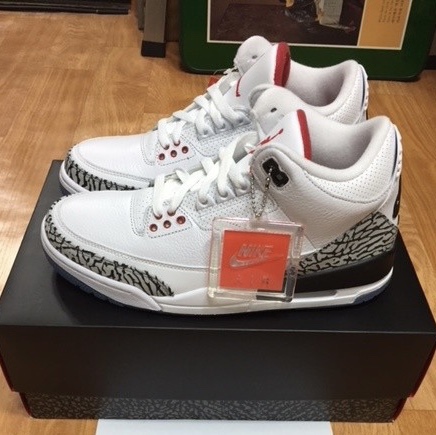 Jordan 3 Retro Free Throw Line White Cement 착용 스타일
