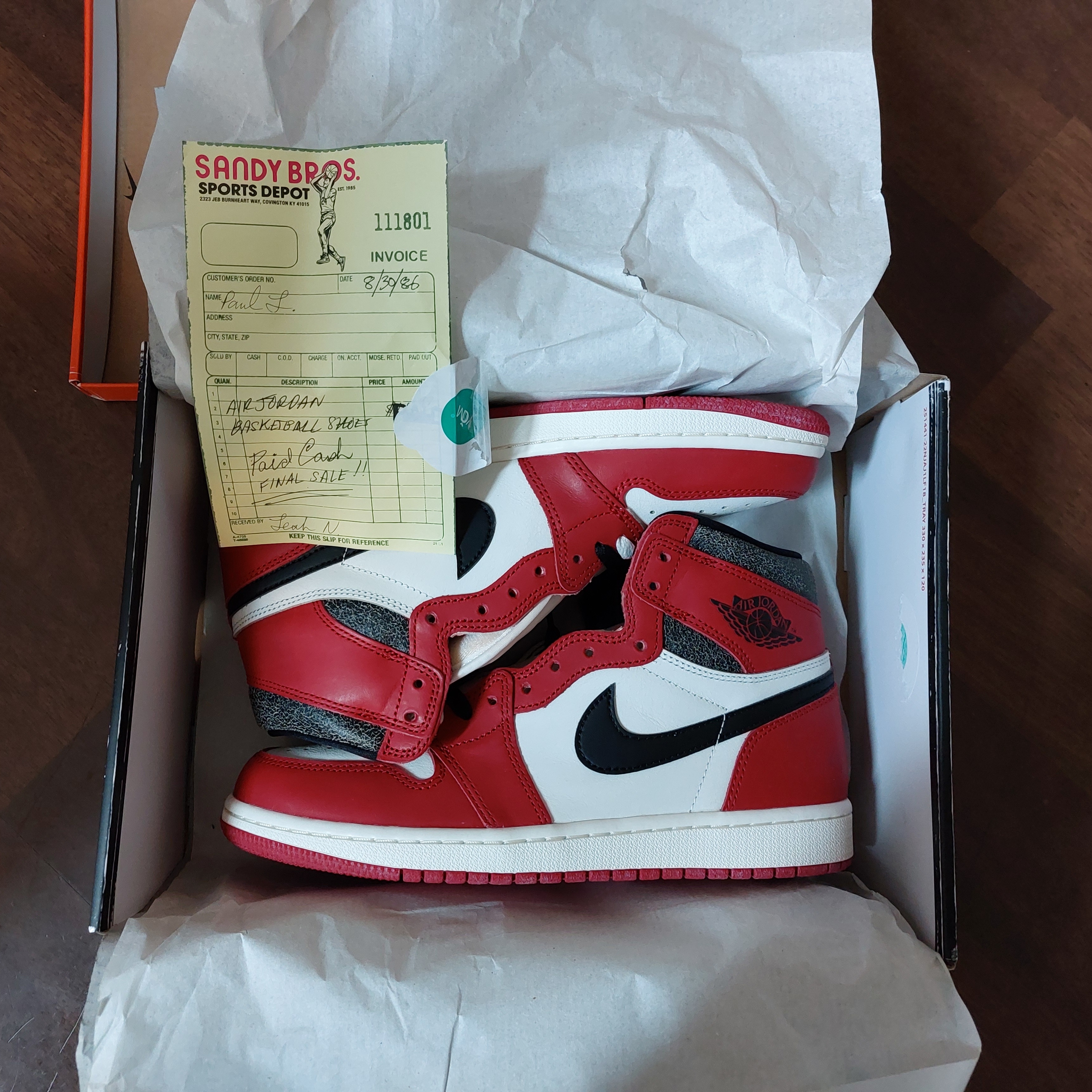 Jordan 1 Retro High OG Chicago 2022 착용 스타일 - 3