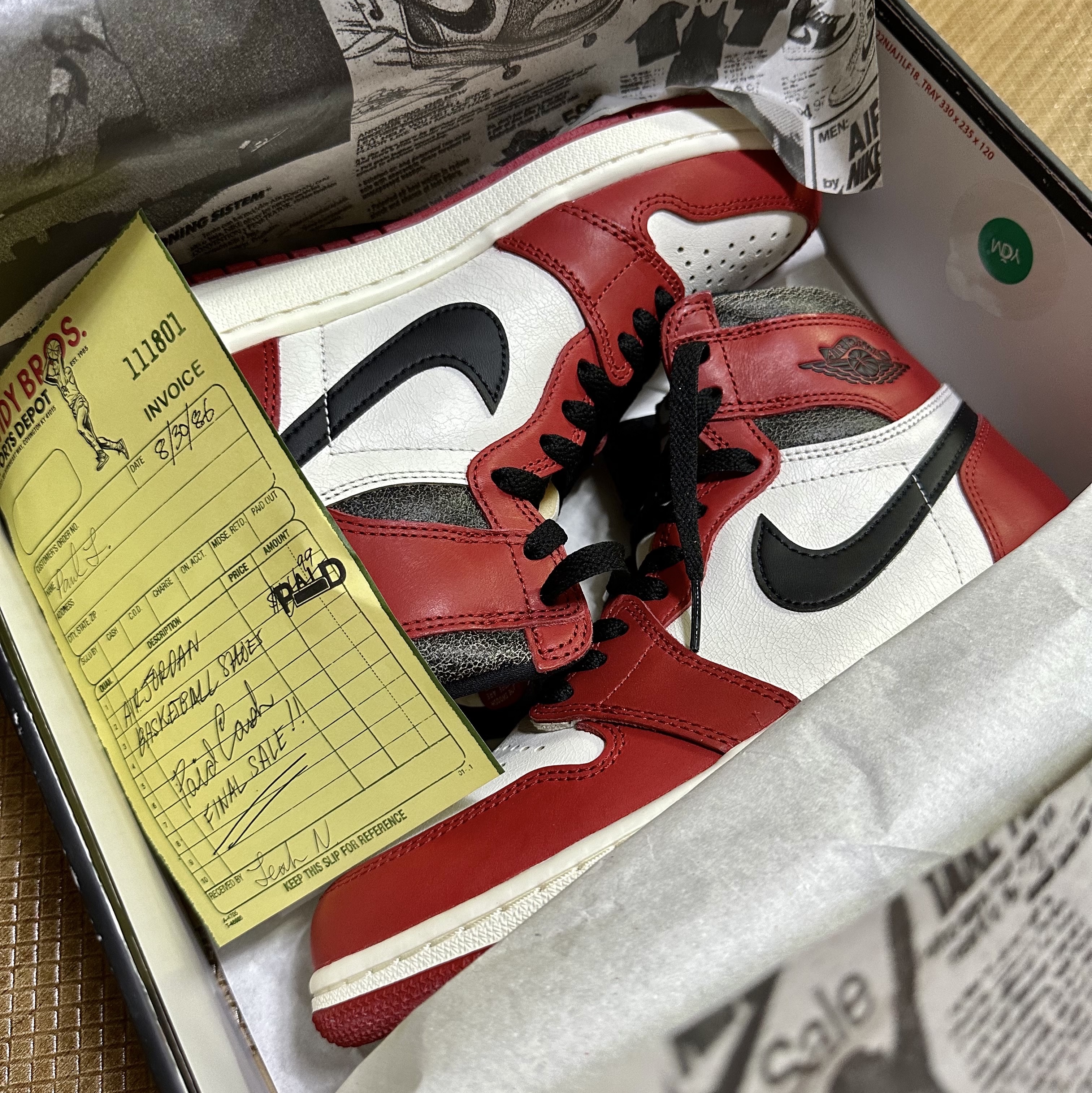 Jordan 1 Retro High OG Chicago 2022 착용 스타일