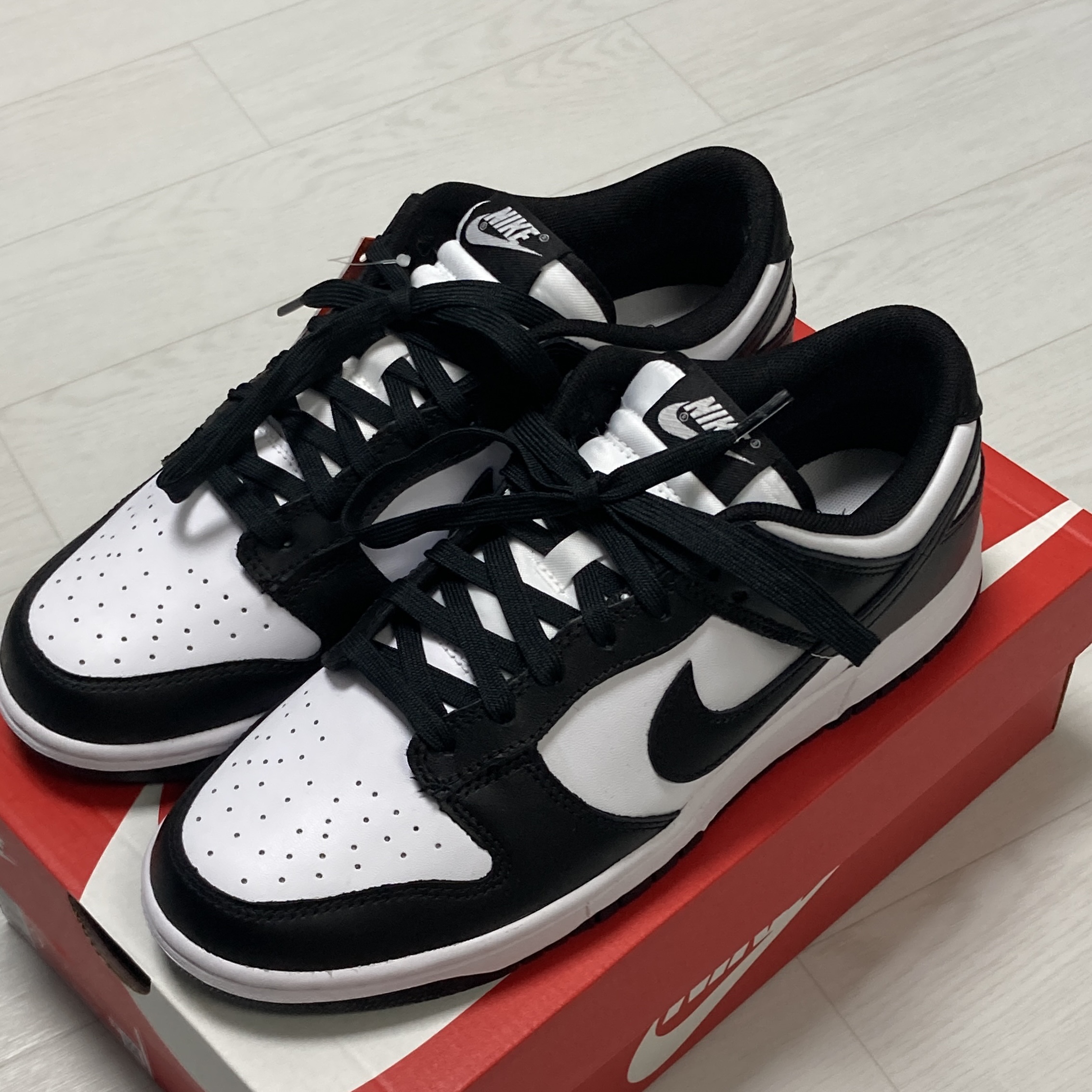 Nike Dunk Low Retro Black 착용 스타일