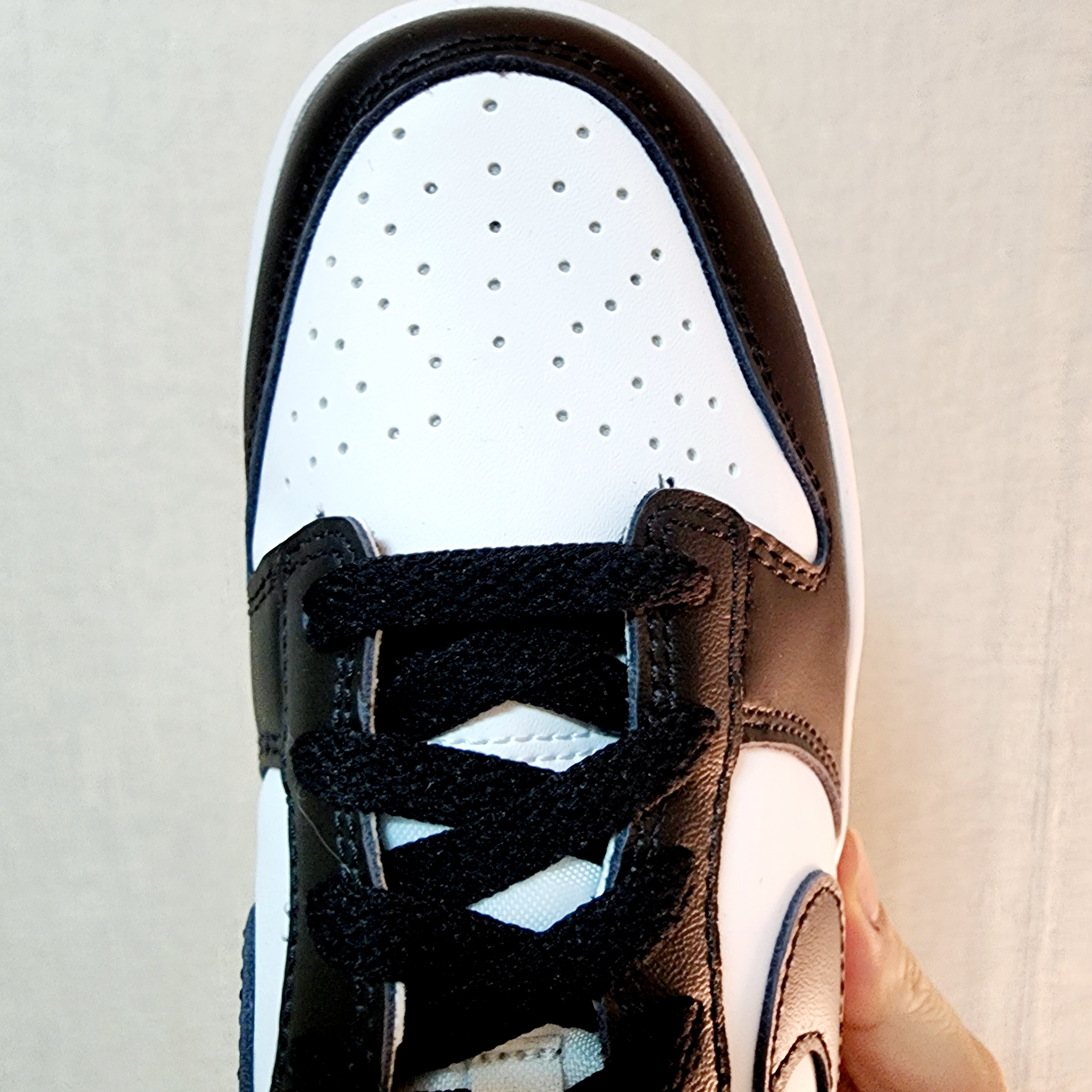 Nike Dunk Low Retro Black 착용 스타일 - 3