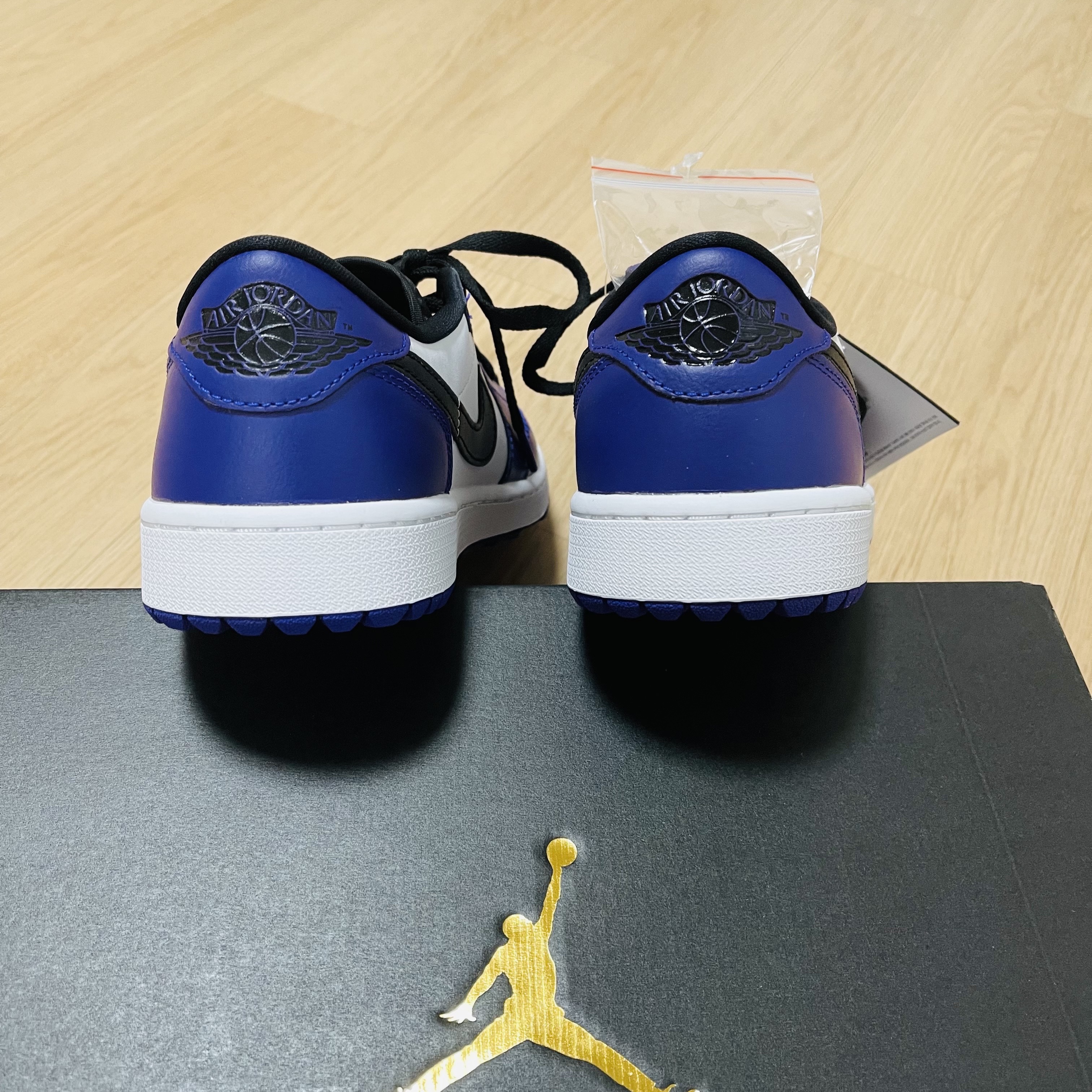 Jordan 1 Low Golf Court Purple 착용 스타일 - 5
