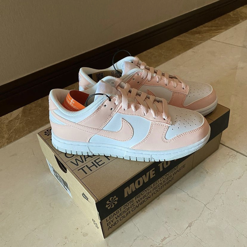 (W) Nike Dunk Low Next Nature Pale Coral 착용 스타일