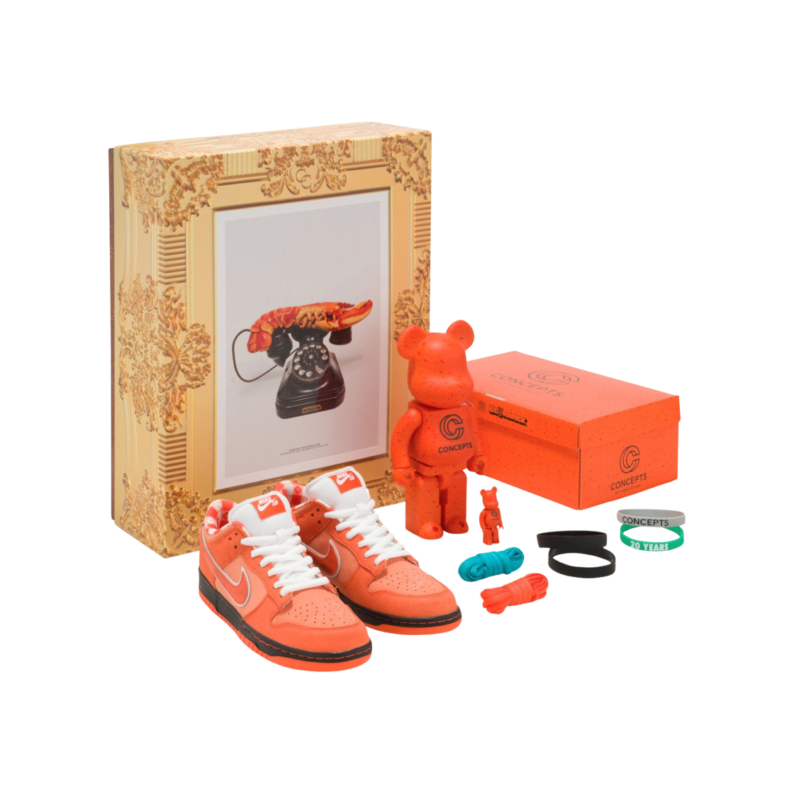 나이키 x 컨셉트 SB 덩크 로우 오렌지 랍스터 (스페셜 박스)(Nike x Concepts SB Dunk Low Orange Lobster (Special Box)) - 2