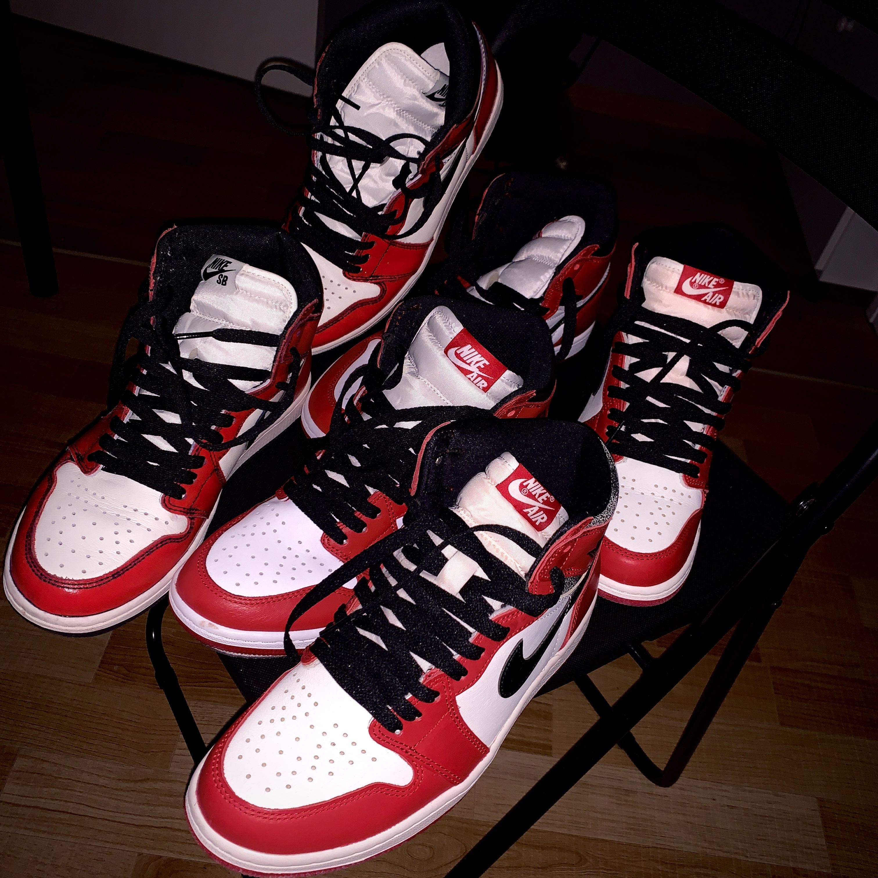 Jordan 1 Retro High OG Chicago 2022, Jordan 1 Retro High OG Defiant SB LA to Chicago 착용 스타일