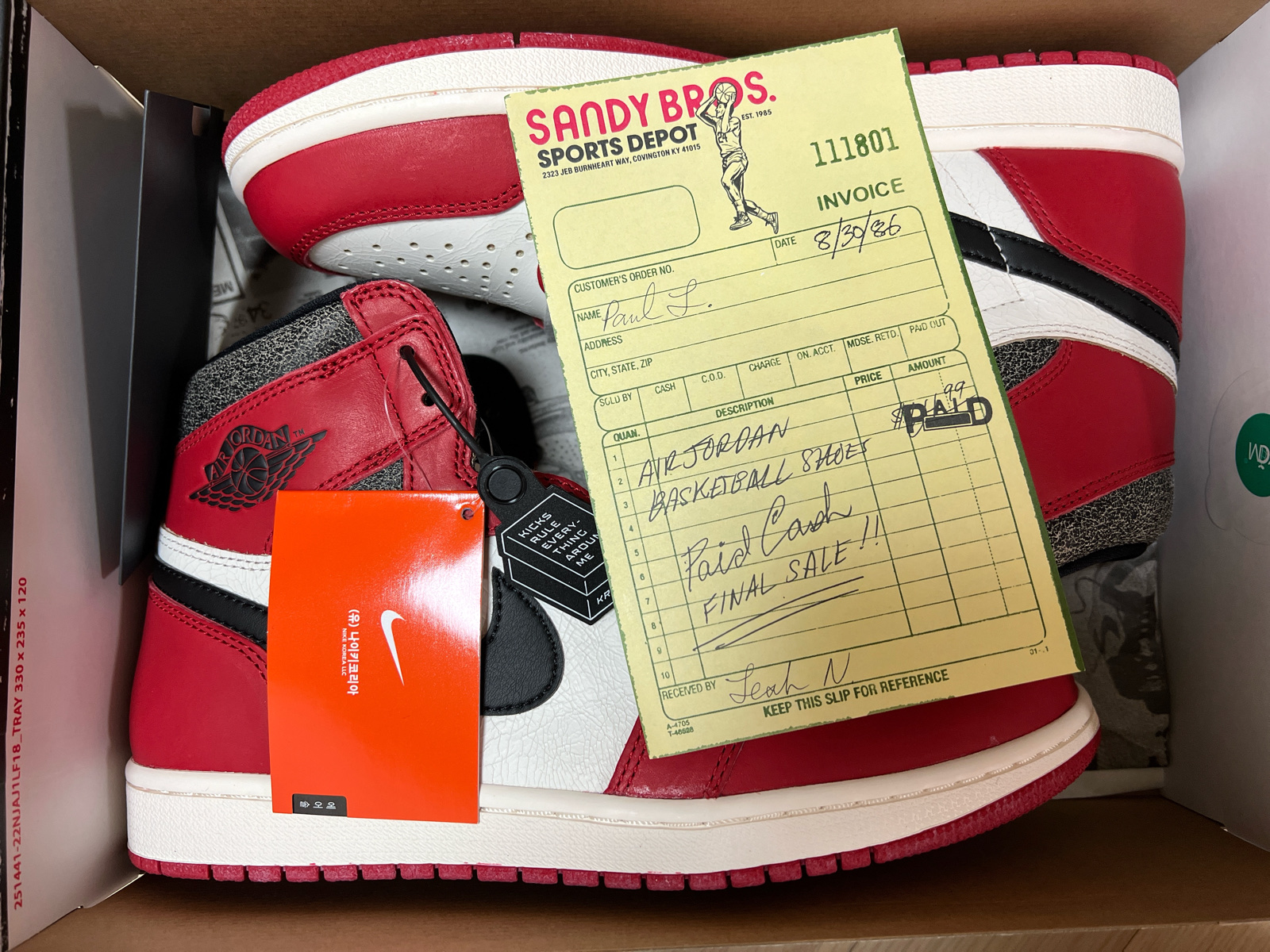Jordan 1 Retro High OG Chicago 2022 착용 스타일
