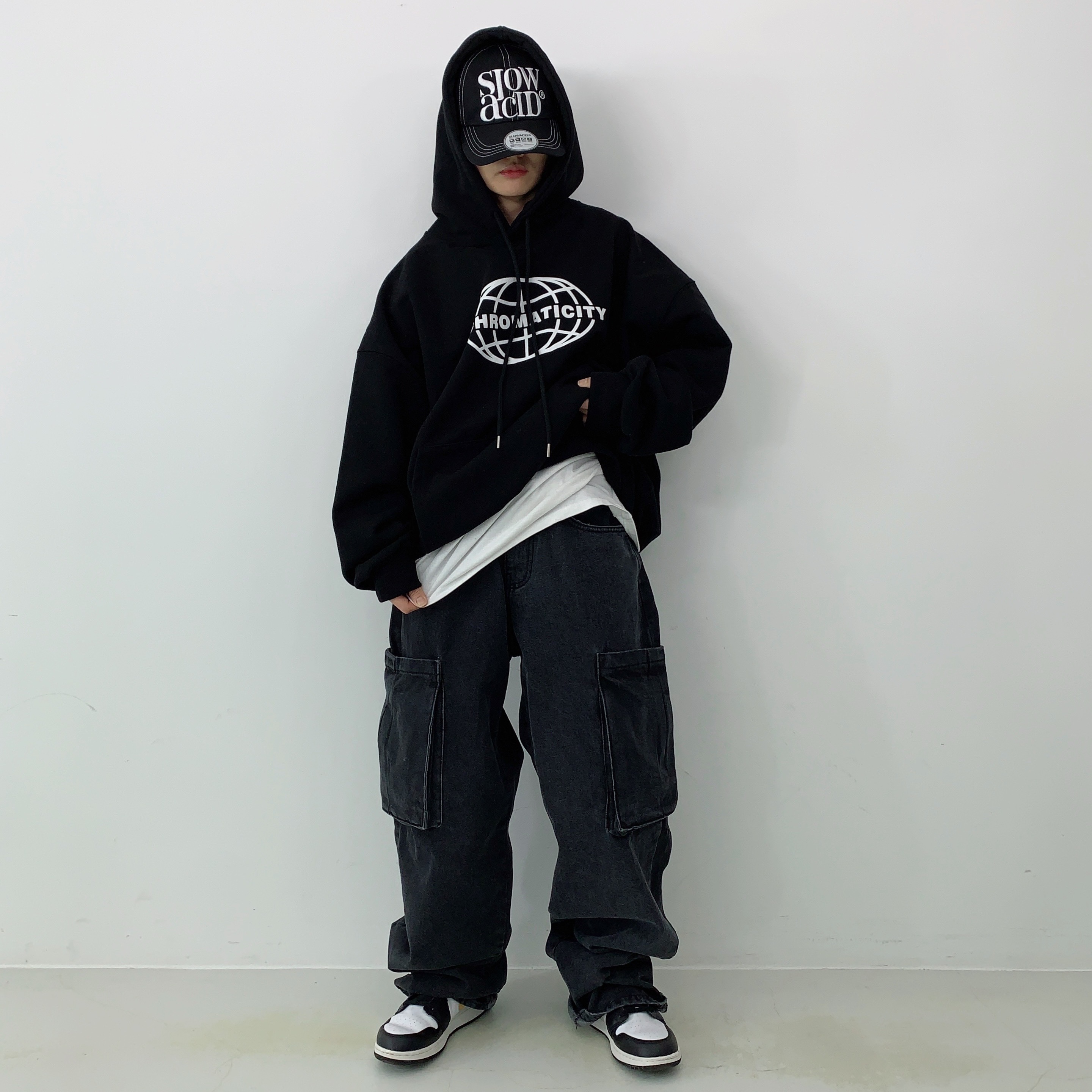 Jordan 1 Mid Pollen 착용 스타일