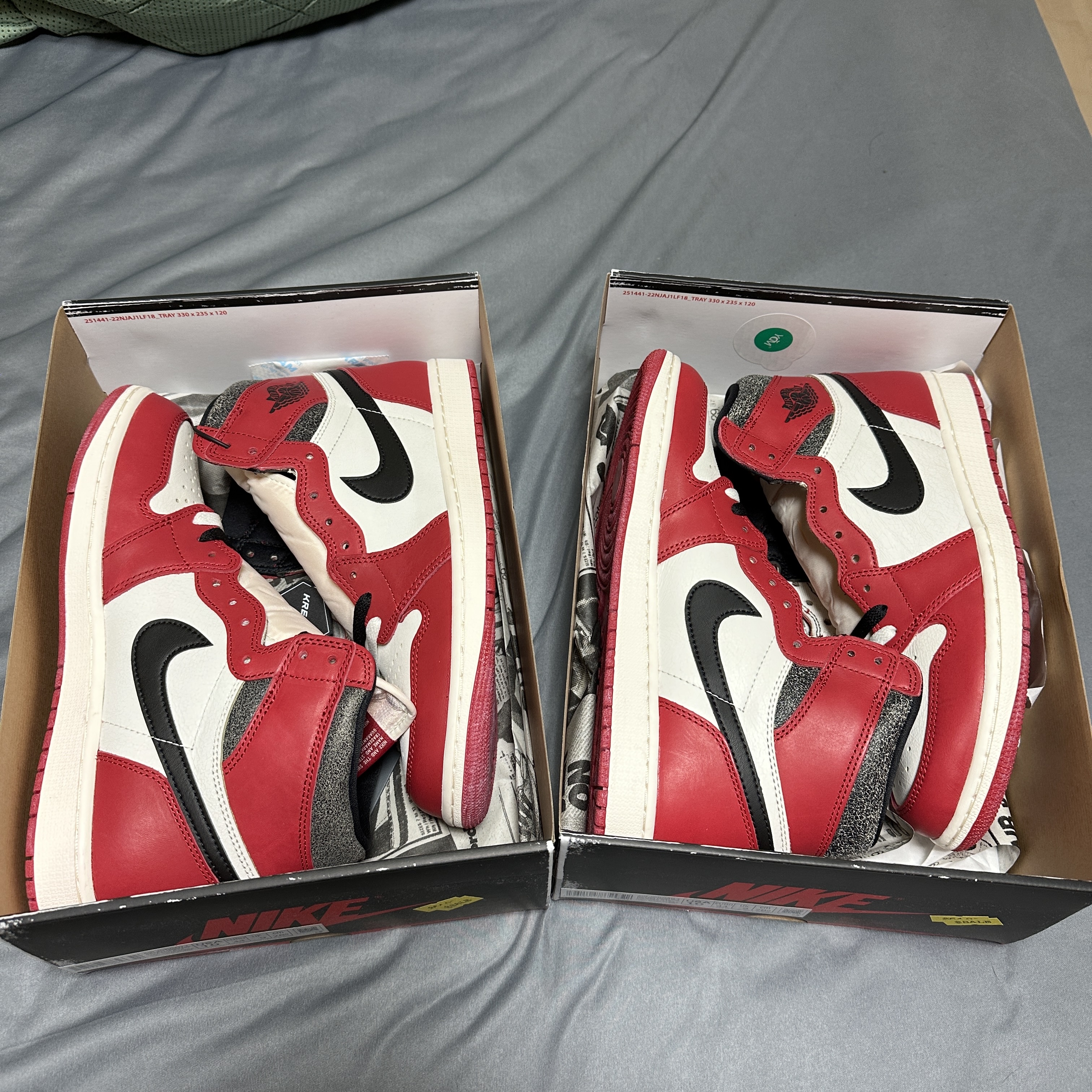 Jordan 1 Retro High OG Chicago 2022 착용 스타일 - 2